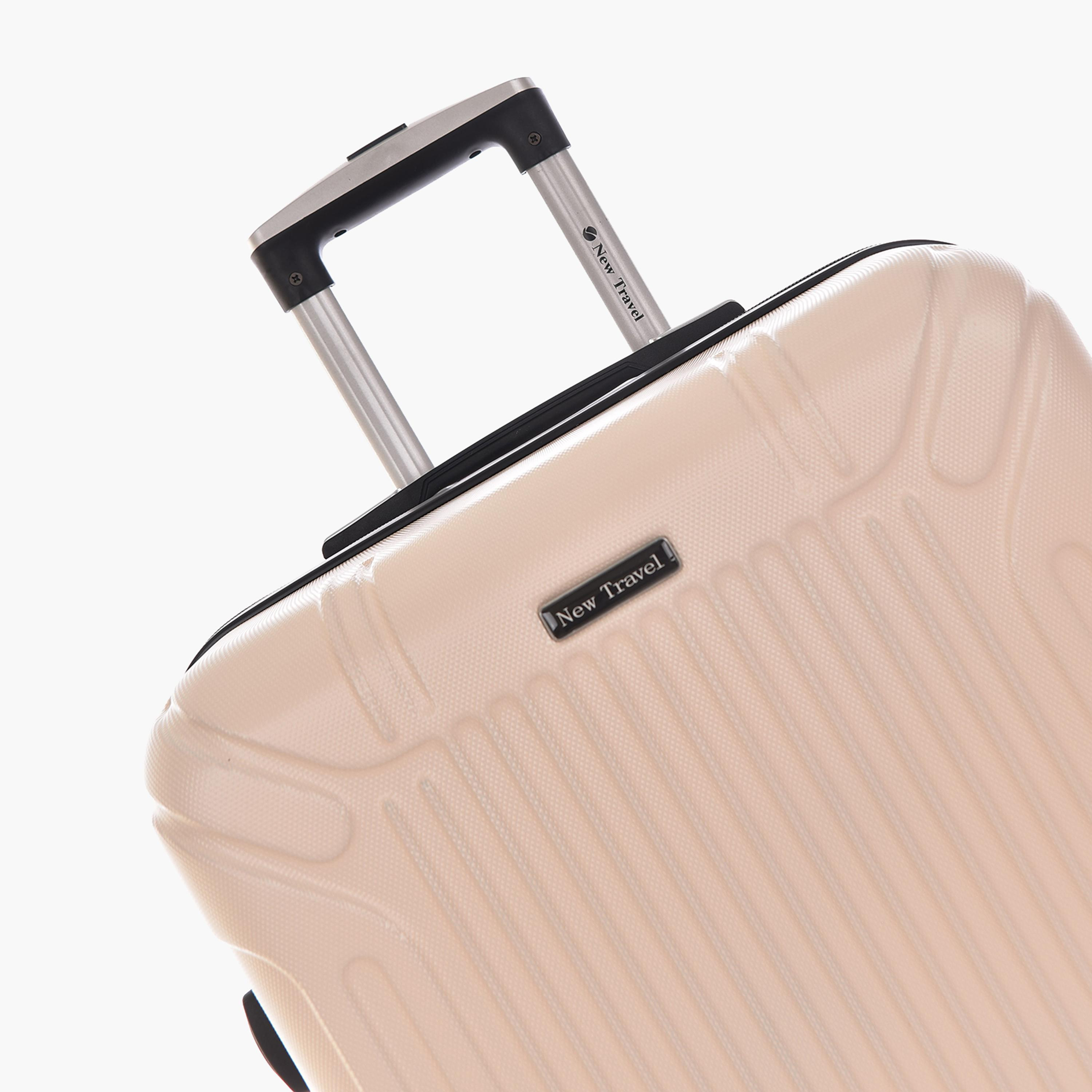 New Travel Set of 4 ABS Hard Sided 4-Wheeler Spinner Trolley Bag with Combination Lock | 0176/4P-travel-luggagesandbags-luggage-image-3