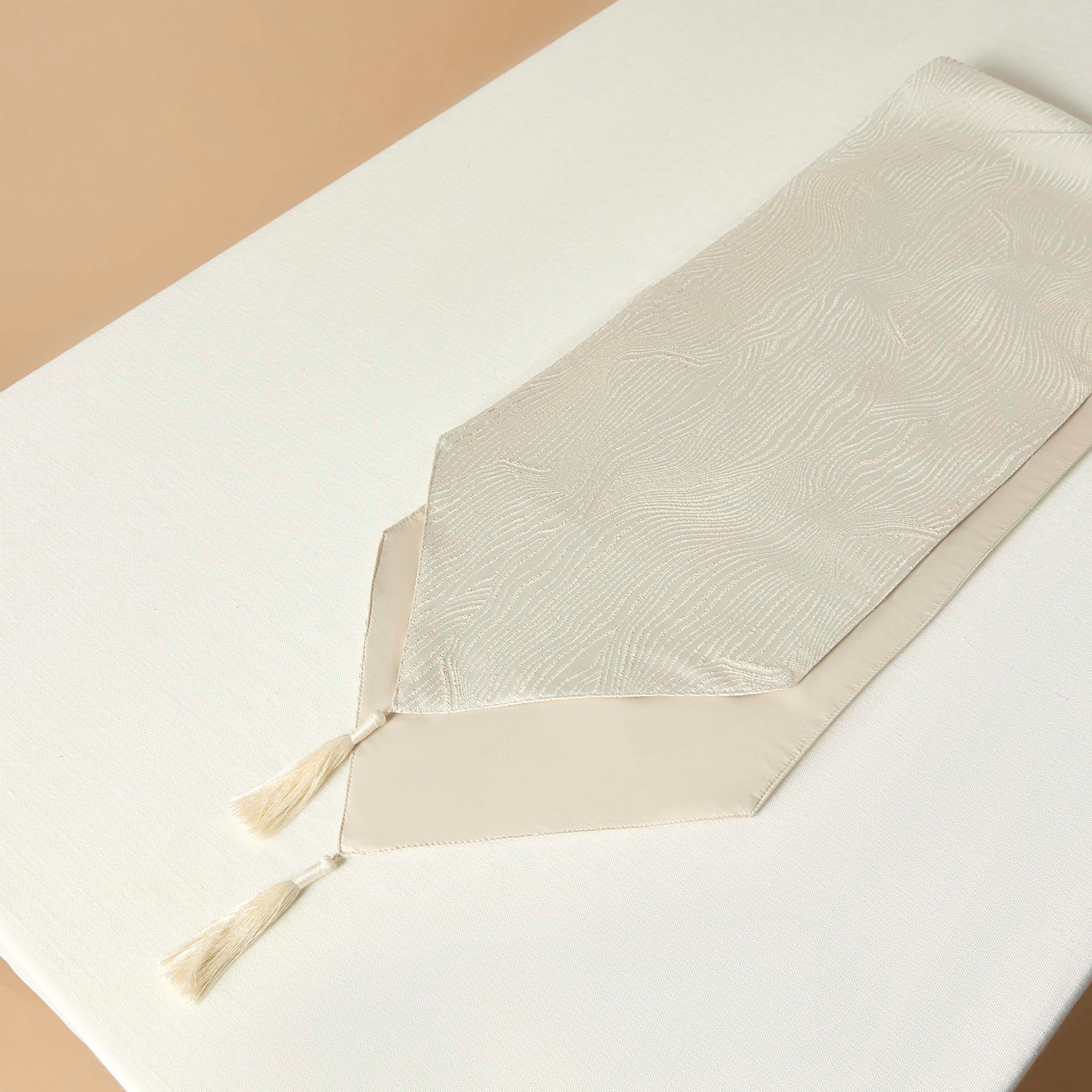 Textured Table Runner - 33x260 cms-household-dining-tablelinen-runnersandtablecovers-image-4