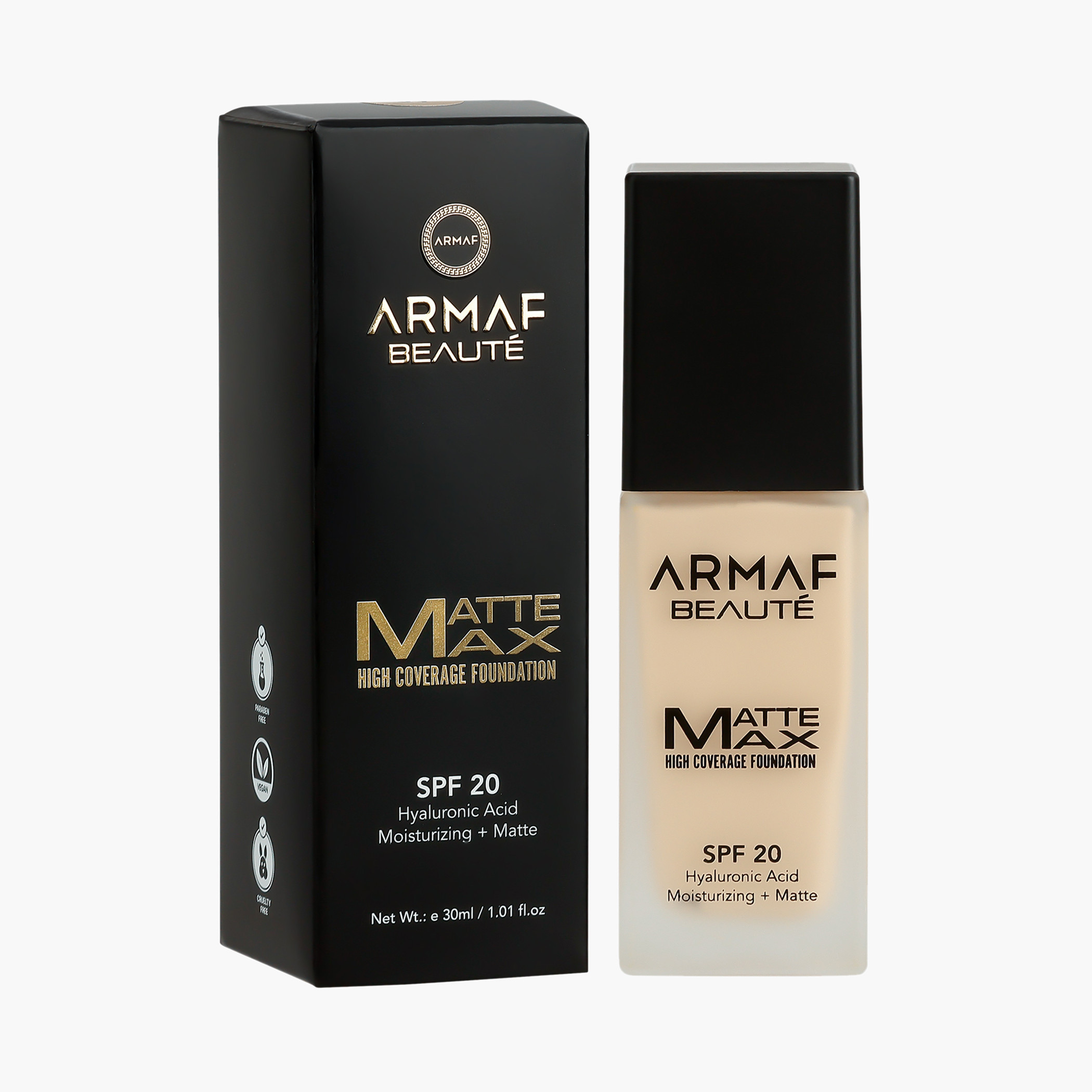 Armaf Beaute Matte Max High Coverage Foundation SPF 20 - 30 ml-beautyandpersonalcare-makeup-face-foundations-image-3