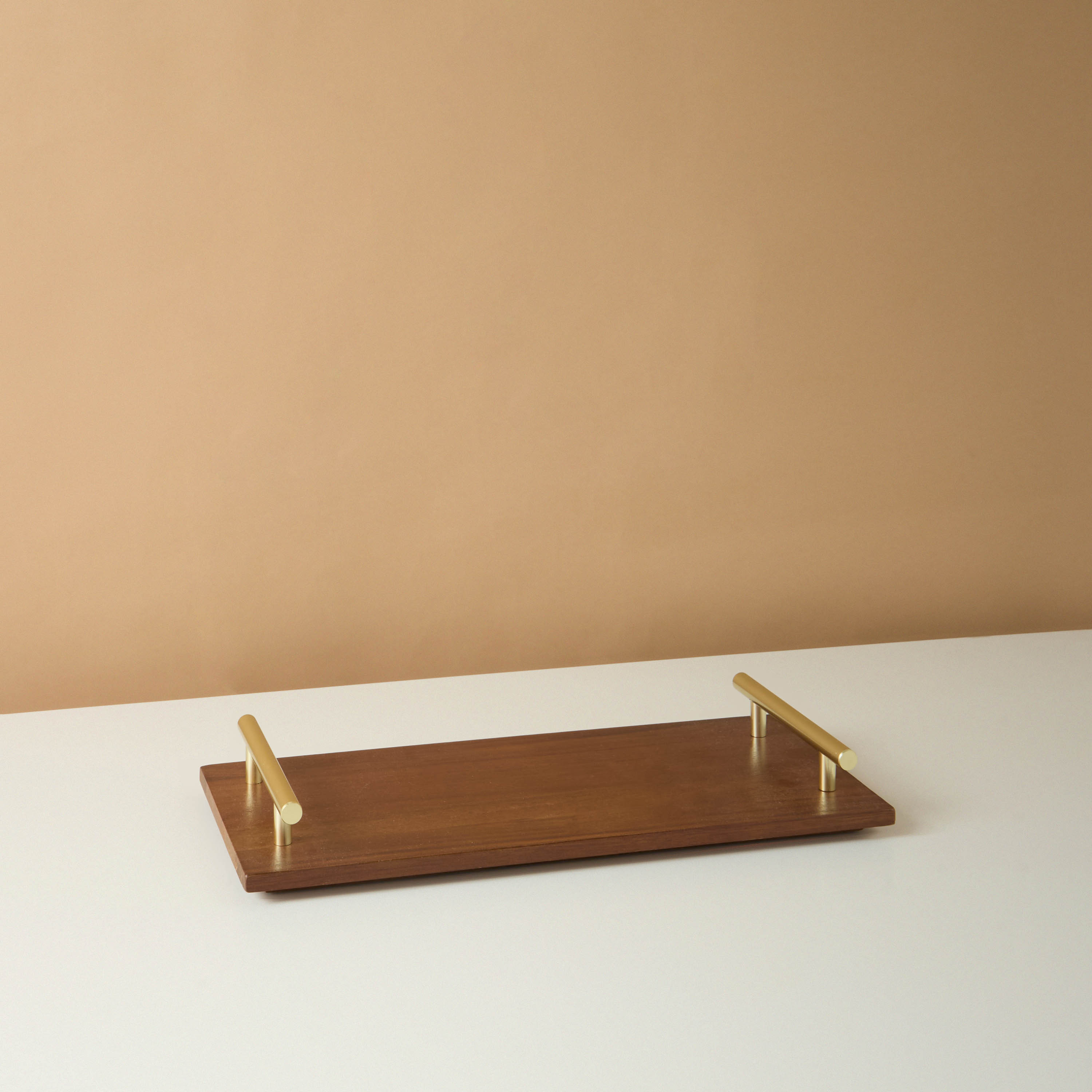 Textured Decorative Tray with Handles - 36x17x5 cms-household-dining-serveware-servingtrays-image-3