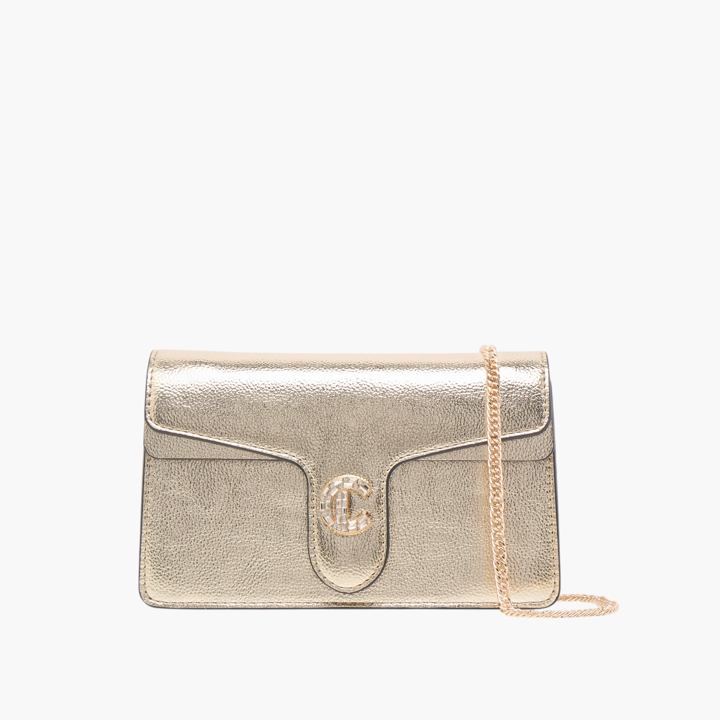 شنطة كروس بودي بارزة الملمس بزر إغلاق من لي كونفورت-women-bagsandwallets-handbags-image-1