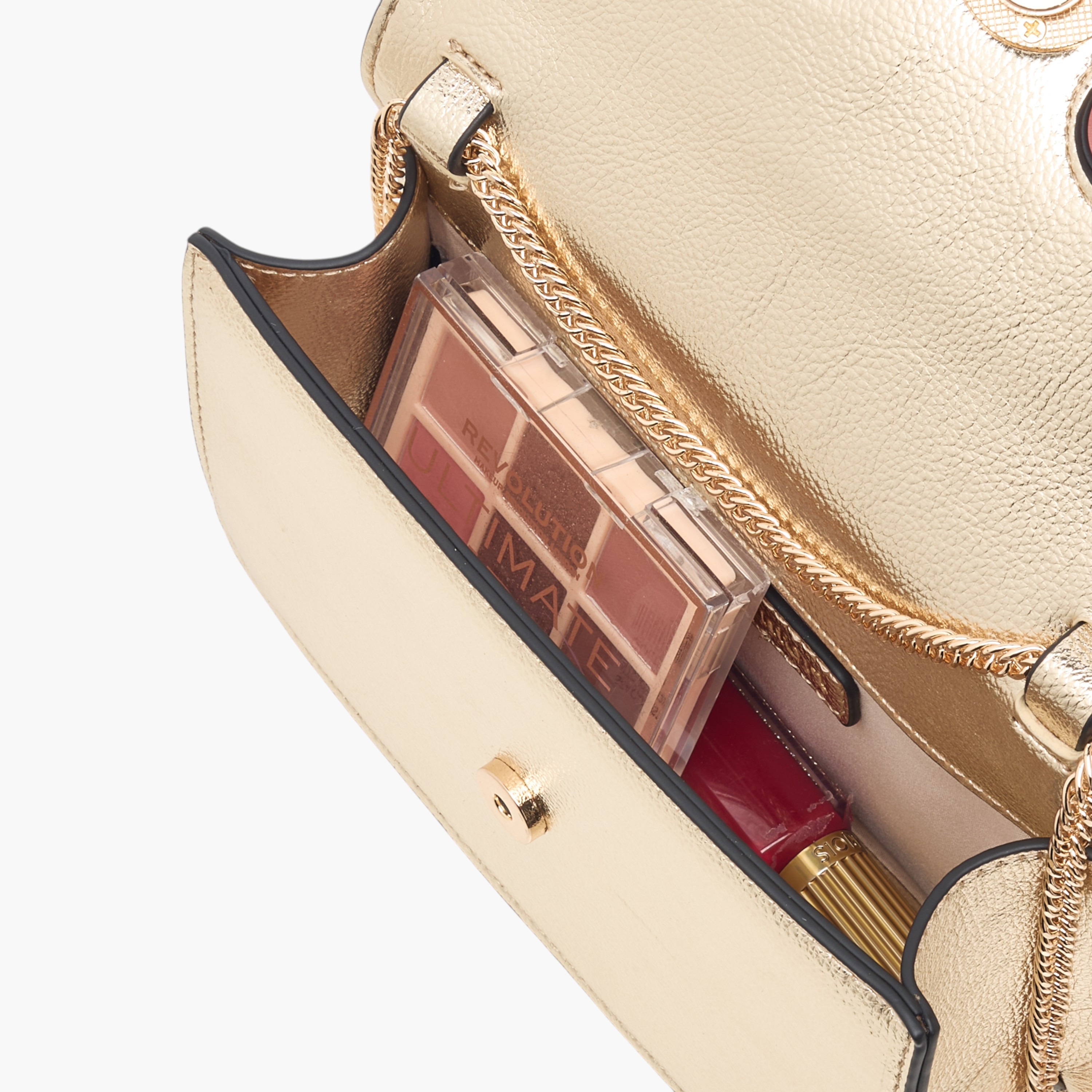 شنطة كروس بودي بارزة الملمس بزر إغلاق من لي كونفورت-women-bagsandwallets-handbags-image-6