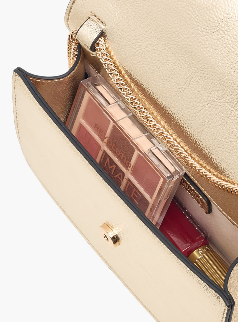 شنطة كروس بودي بارزة الملمس بزر إغلاق من لي كونفورت-women-bagsandwallets-handbags-image-6