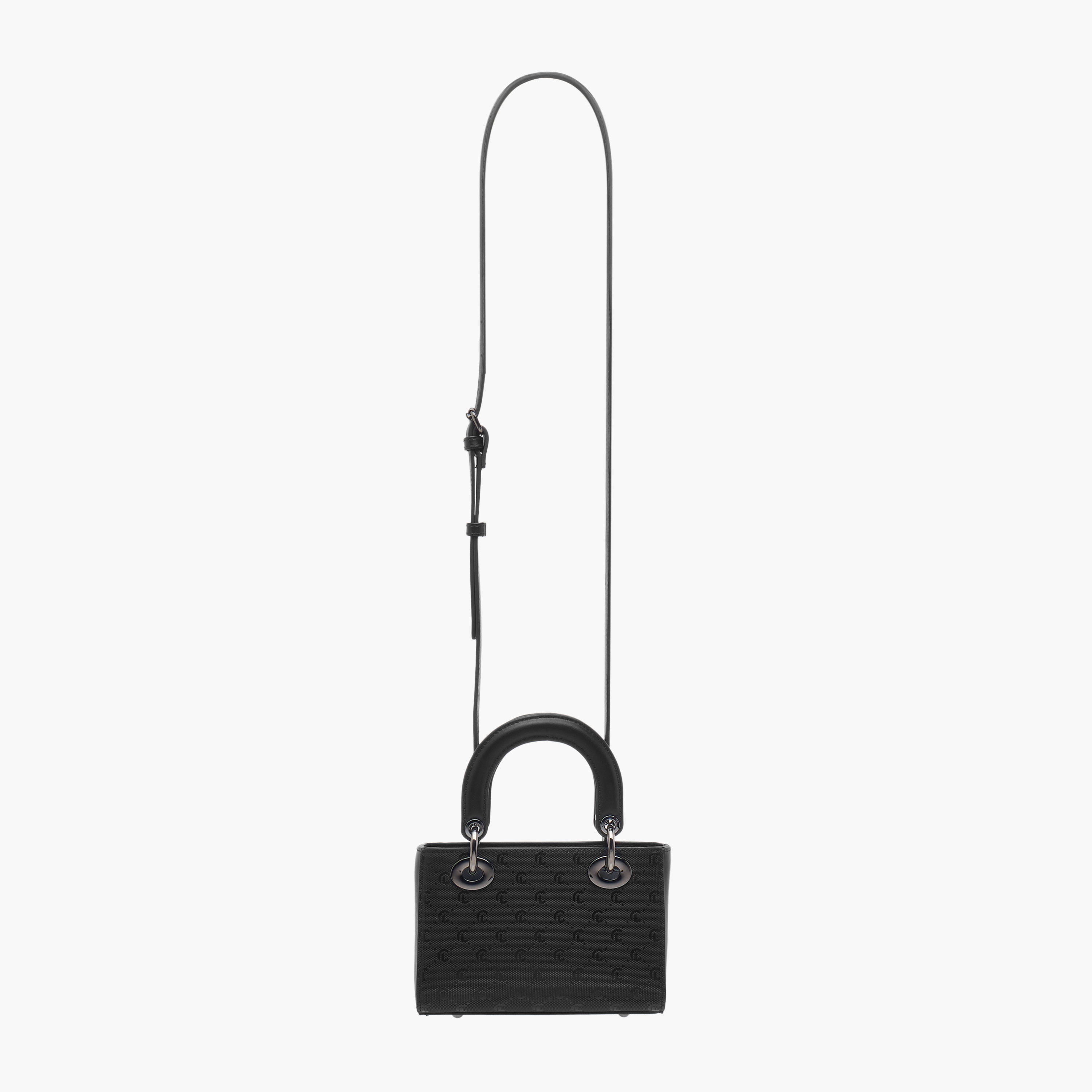شنطة توتي بنقوش مونوجرام وسحاب إغلاق من لي كونفورت-women-bagsandwallets-handbags-image-3