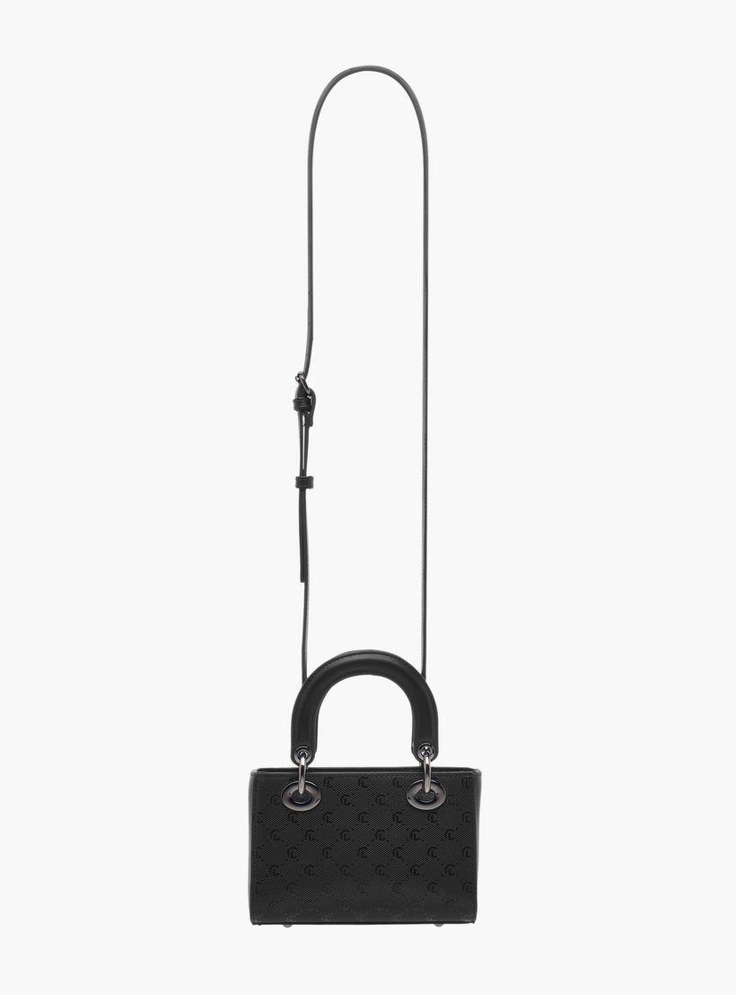 شنطة توتي بنقوش مونوجرام وسحاب إغلاق من لي كونفورت-women-bagsandwallets-handbags-image-3