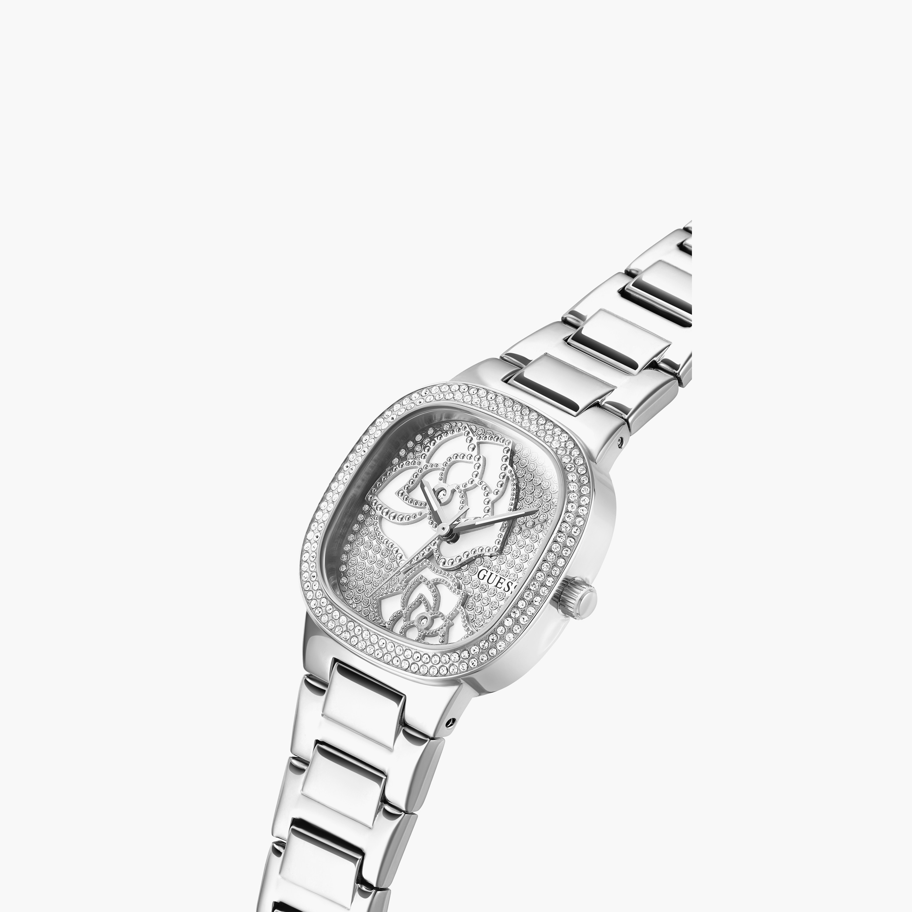 Guess Women's 32 MM Silver Analog Stainless Steel Watch | GW0544L1-women-watchesandjewellery-watches-image-2