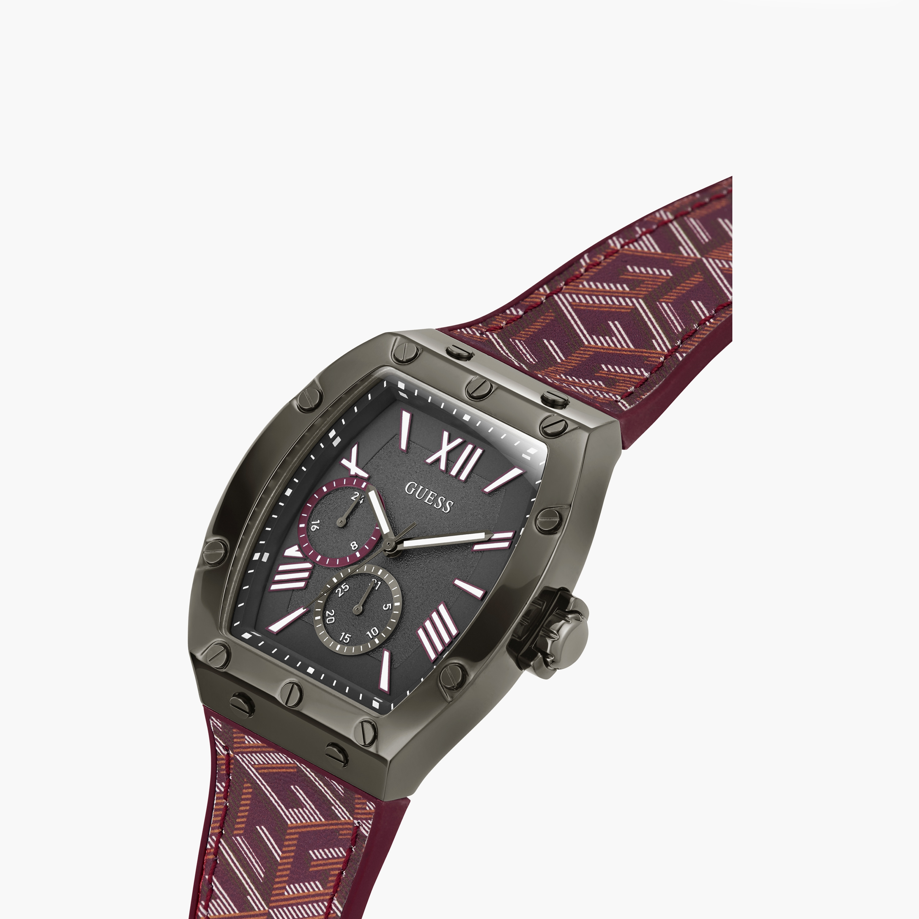ساعة رجالية أنالوج من الستانلس ستيل باللون الأسود مقاس 52 مم من جيس | GW0645G2-men-watchesandjewellery-watches-image-2