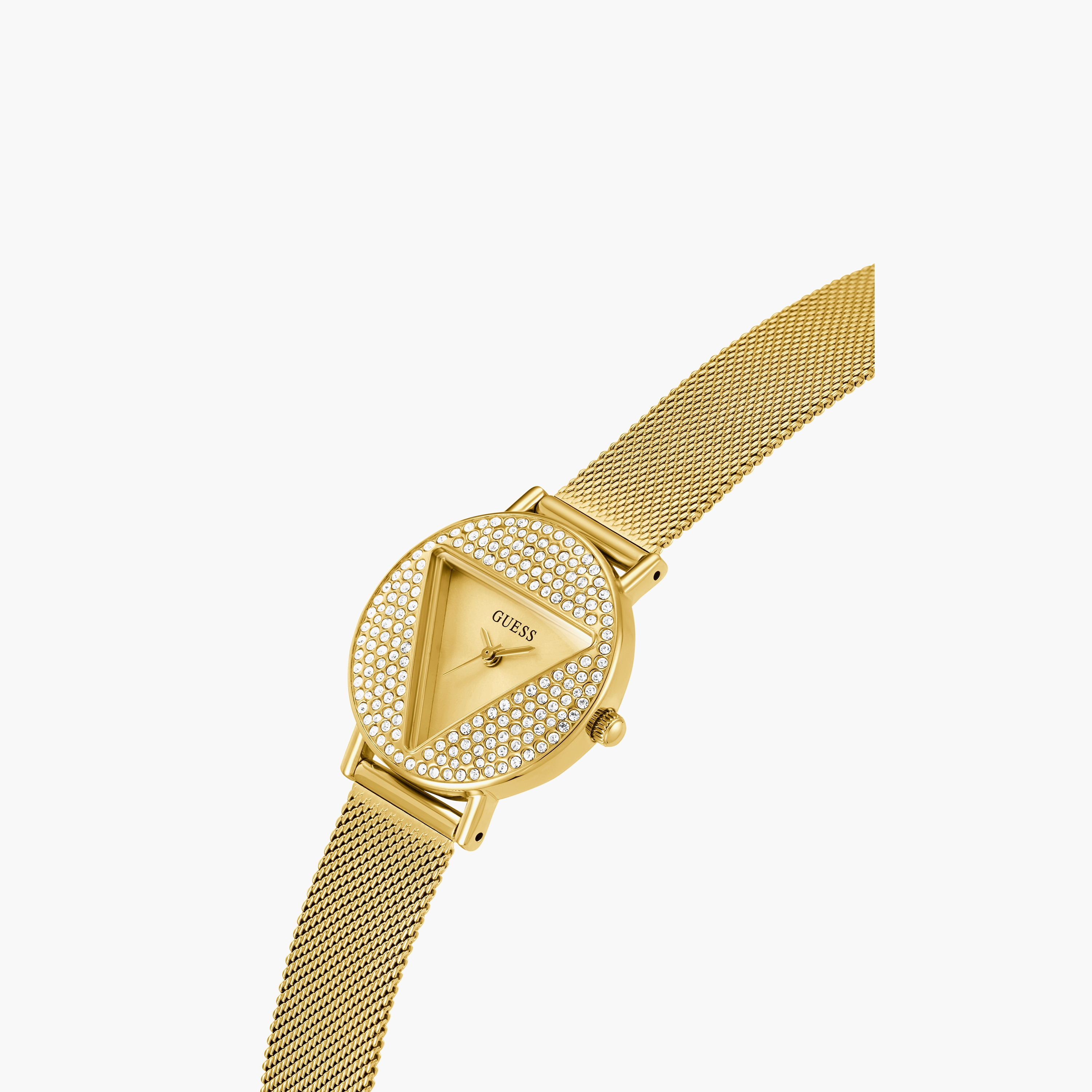 ساعة نسائية أنالوج من الستانلس ستيل باللون الذهبي مقاس 30 ملم من جيس | GW0671L2-women-watchesandjewellery-watches-image-2