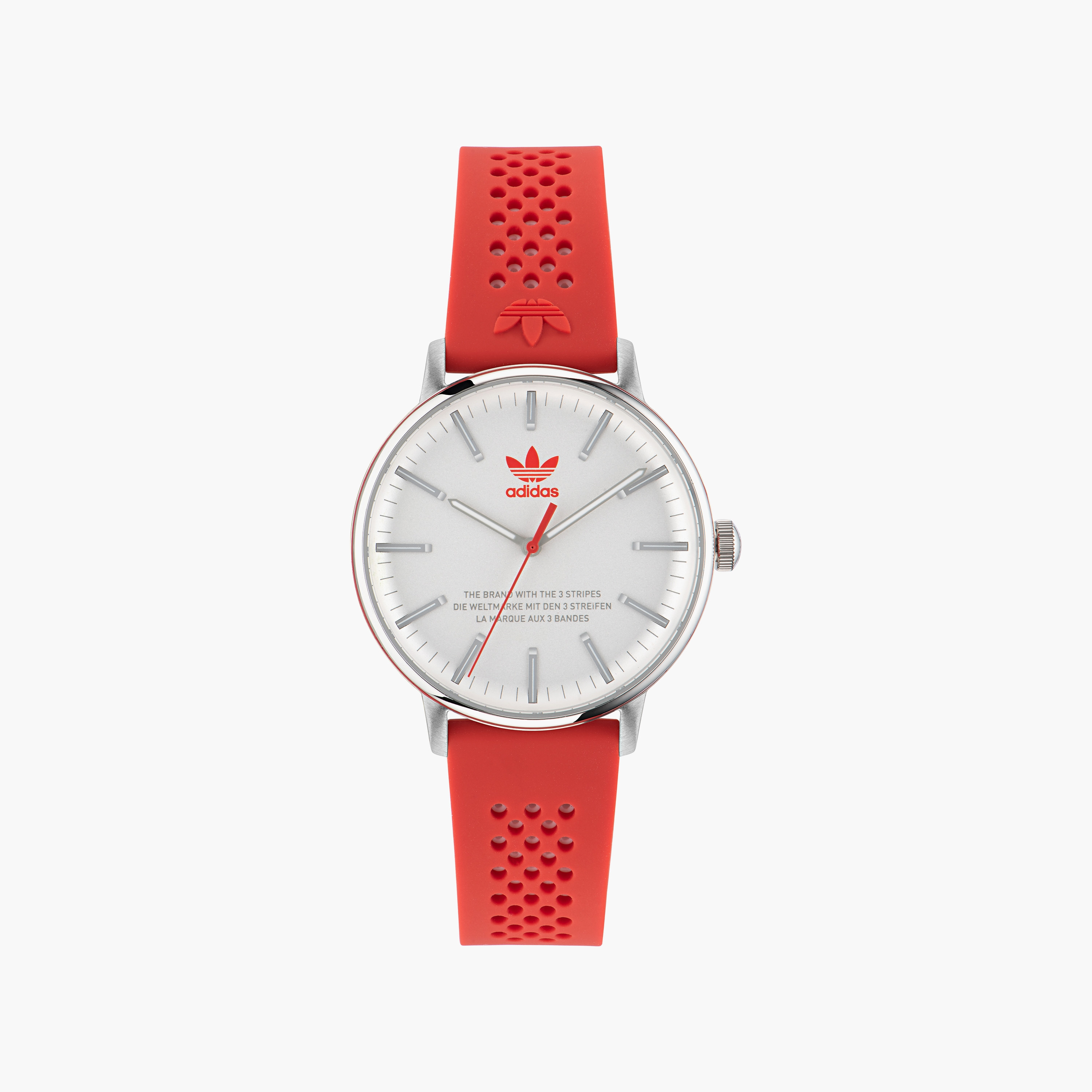 ساعة سيليكون أنالوج مقاس 38 مم باللون الأخضر من أديداس | AOSY23023-men-watchesandjewellery-watches-image-4