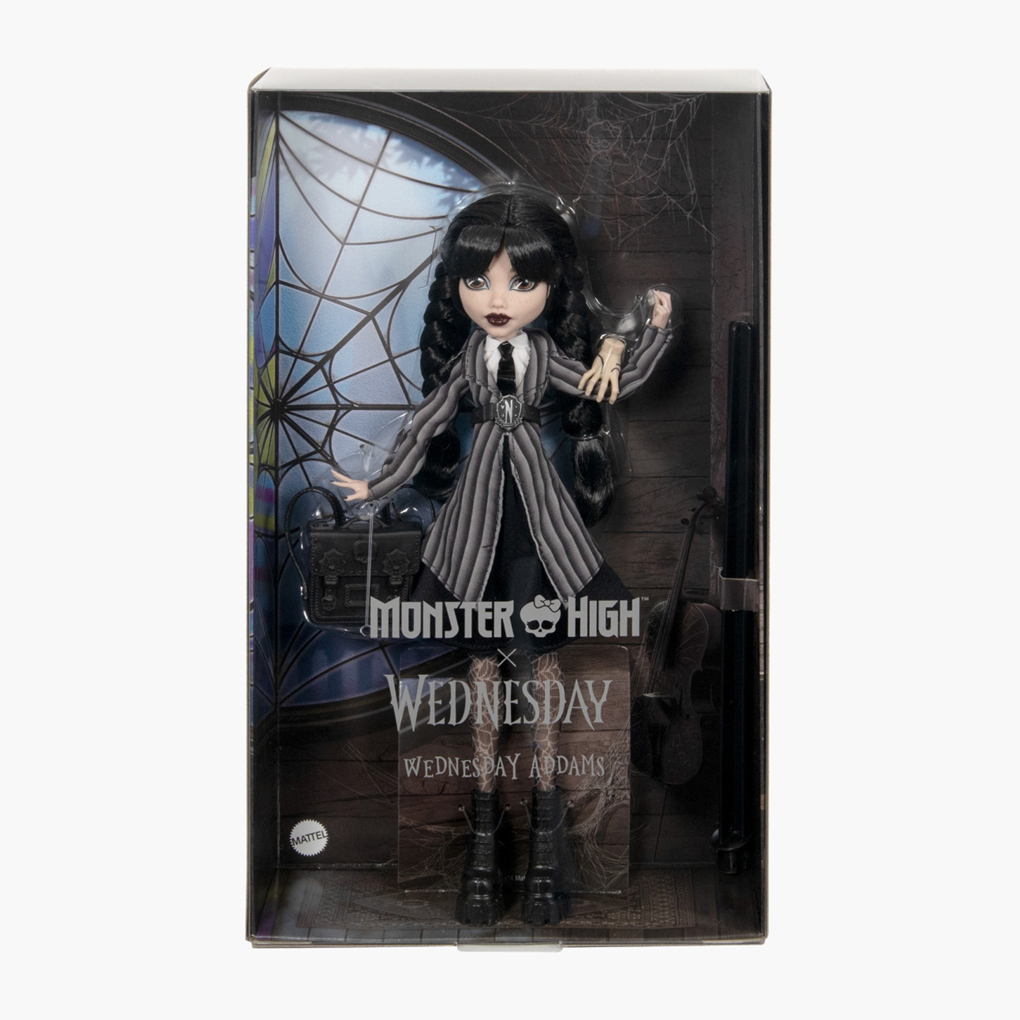 Wednesday addams and fashion her doll