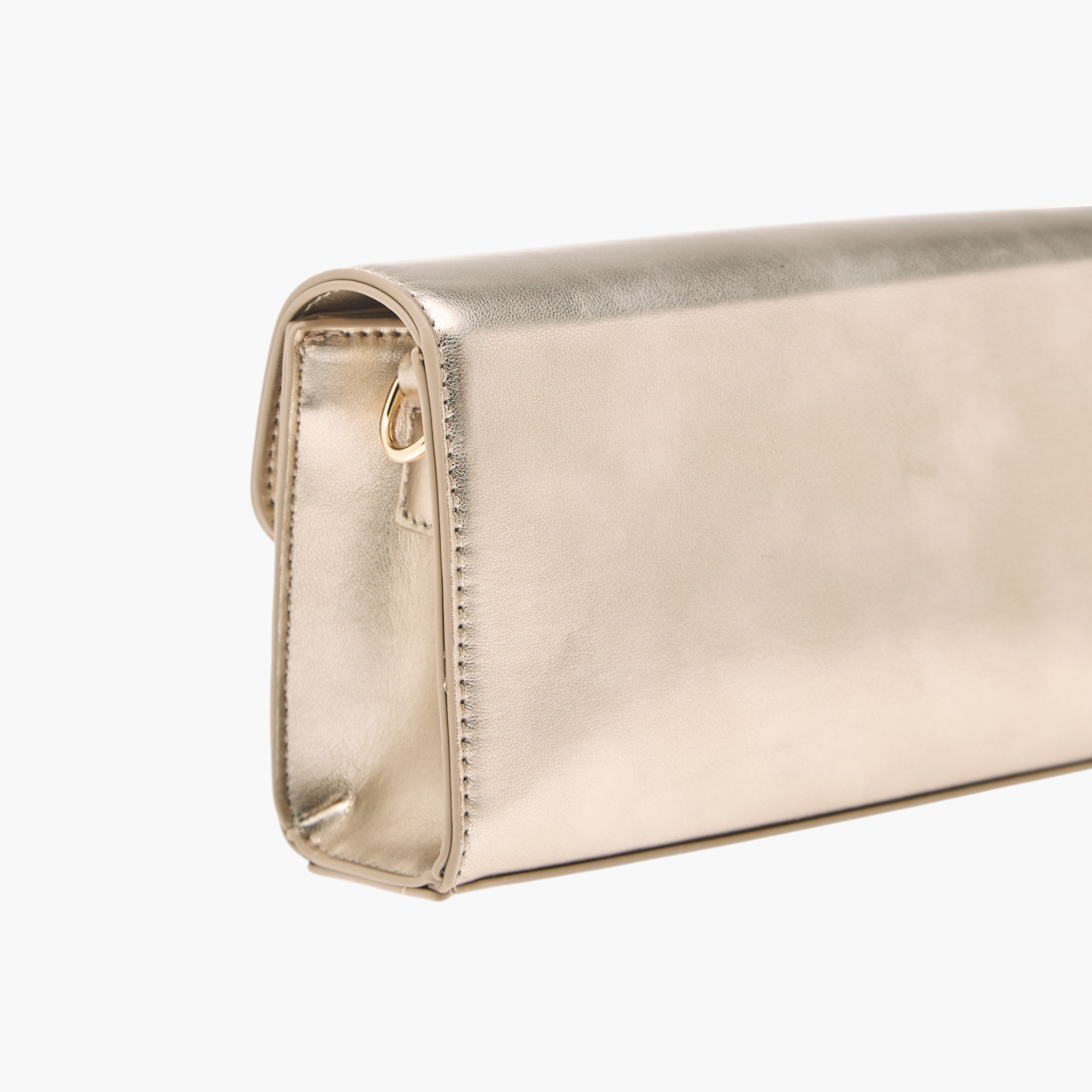 Missy Logo Embossed Crossbody Bag with Detachable Strap and Flap Closure-women-bagsandwallets-handbags-image-5