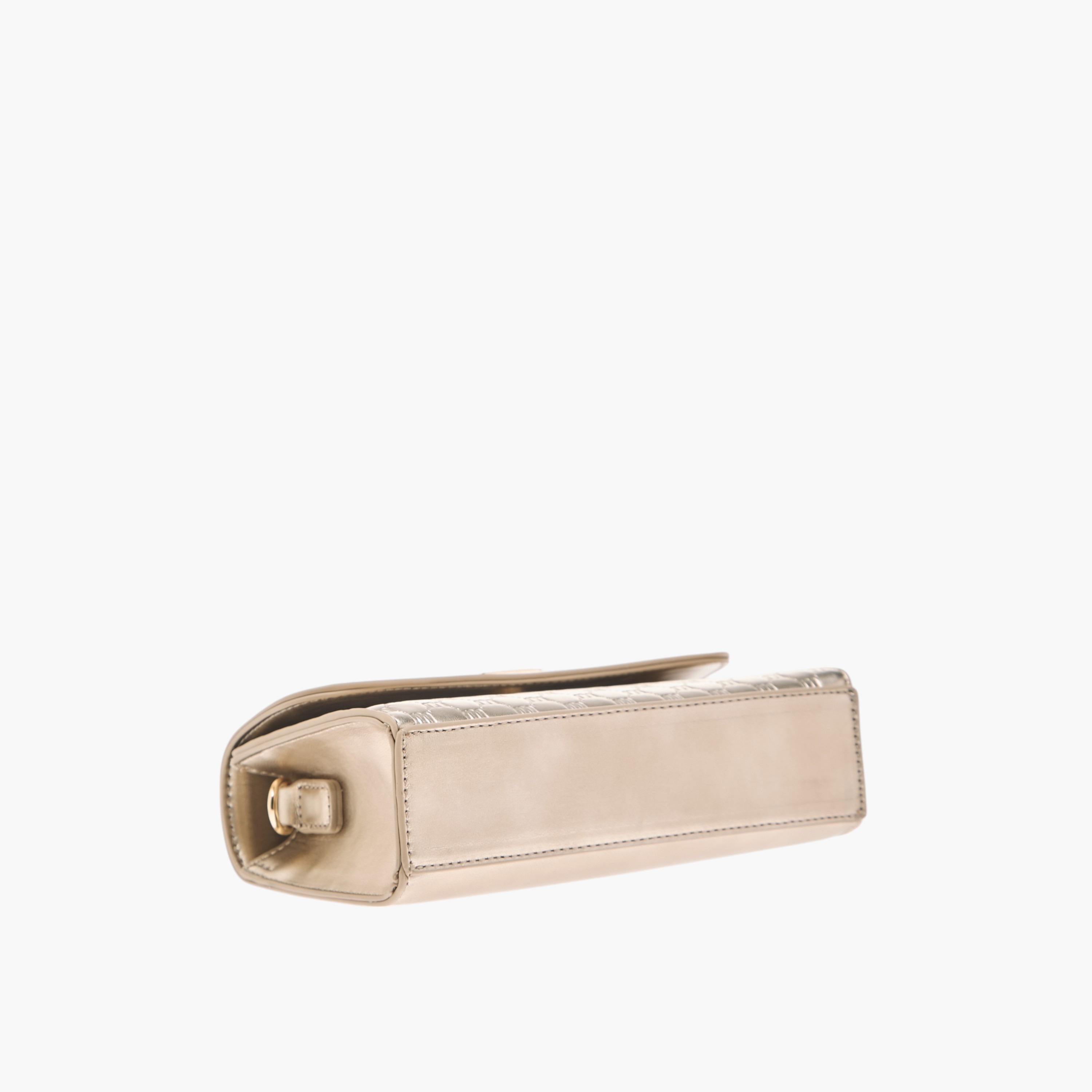 Missy Logo Embossed Crossbody Bag with Detachable Strap and Flap Closure-women-bagsandwallets-handbags-image-6