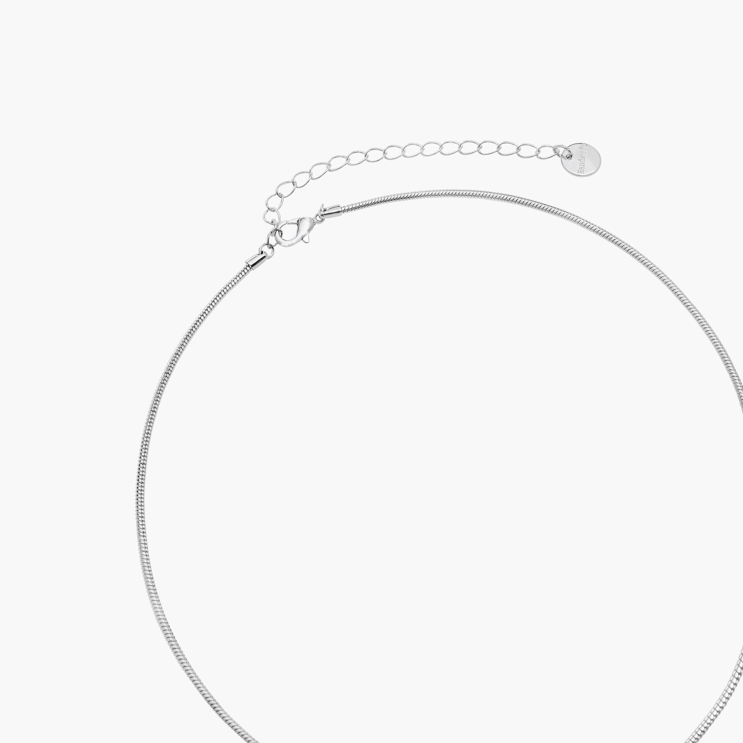طقم عقد ميتالك من قطعتين بمشبك إغلاق-women-watchesandjewellery-jewellery-necklacesandpendants-image-5