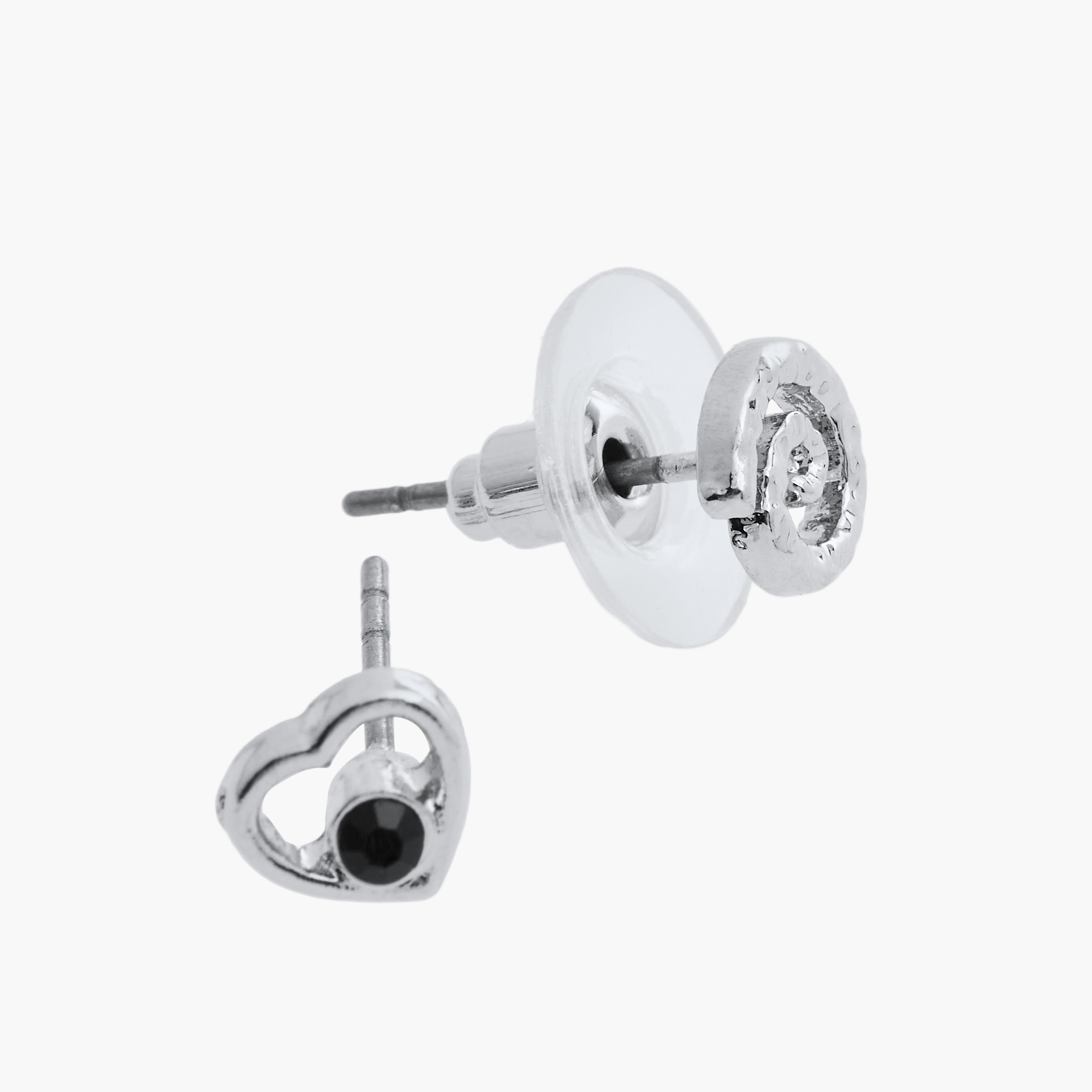 Assorted Metallic Earrings with Pushabck Closure - Set of 18-women-watchesandjewellery-jewellery-earrings-image-5
