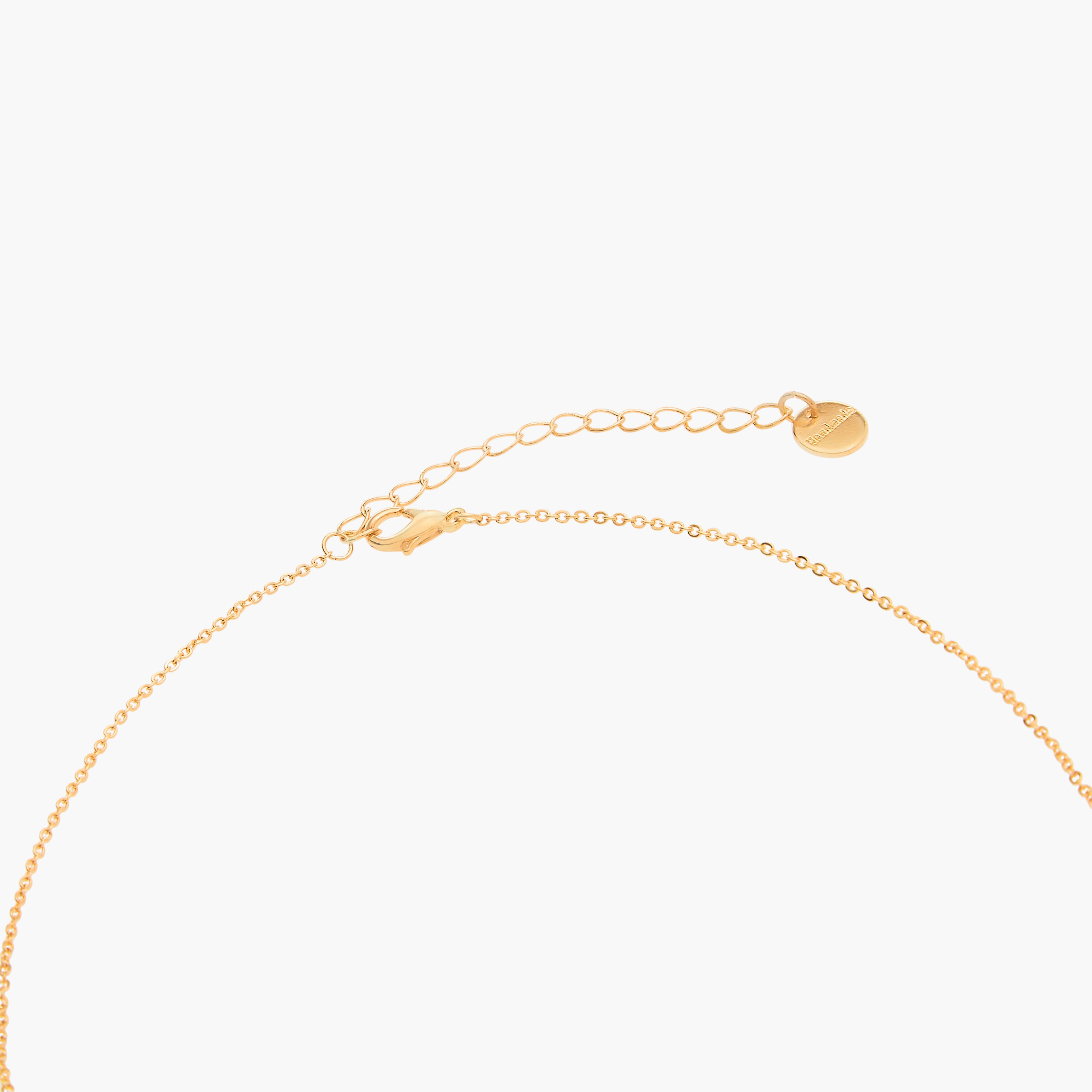 طقم حلق وعقد زهري مزين-women-watchesandjewellery-jewellery-jewellerysets-image-5