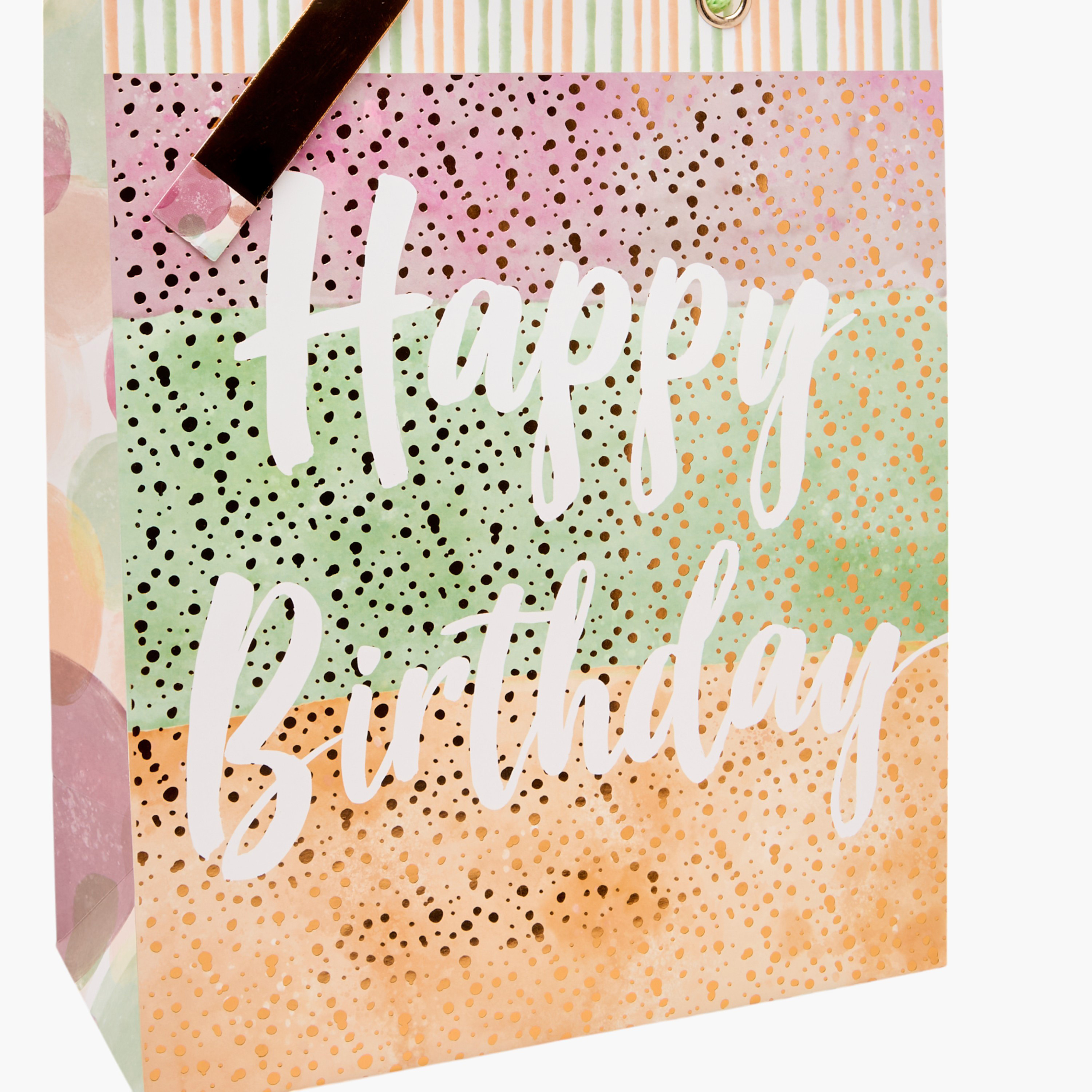 شنطة هدايا ورق بطبعات عيد ميلاد سعيد - كبيرة جدًا-household-giftingaccessories-giftings-image-3