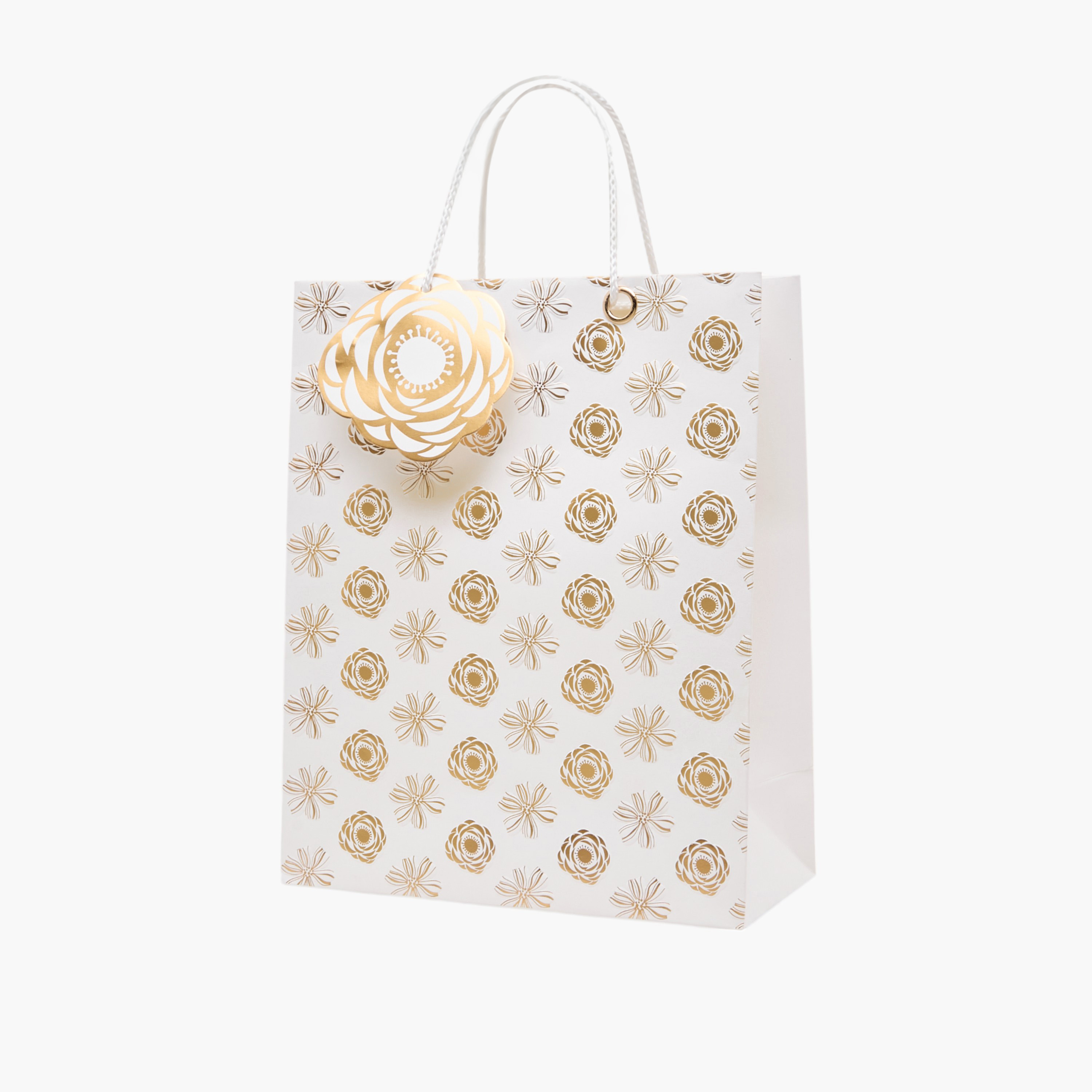 Findz All-Over Floral Print Large Gift Bag-household-giftingaccessories-giftings-image-3