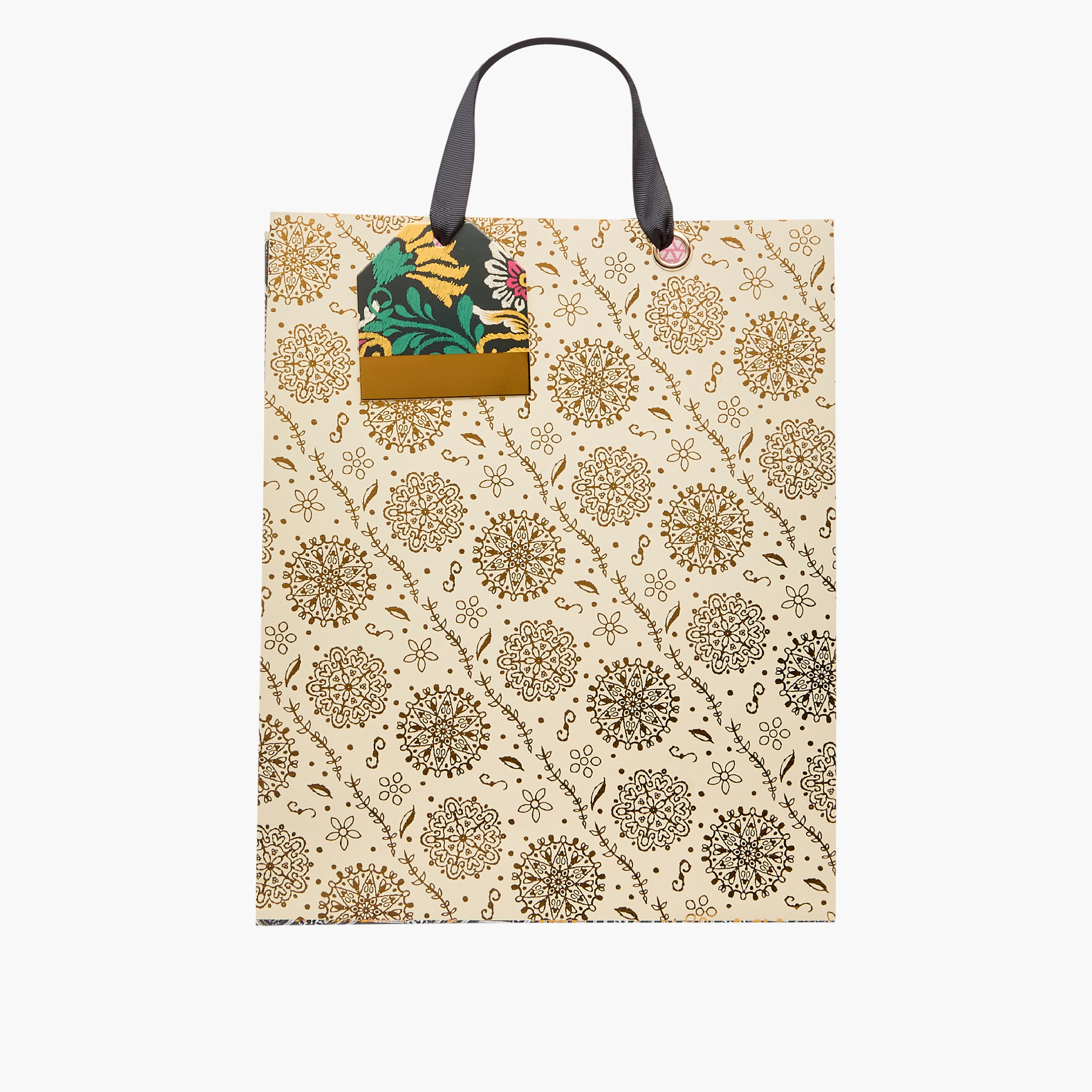 Findz All-Over Floral Print Extra Large Gift Bag-household-giftingaccessories-giftings-image-1