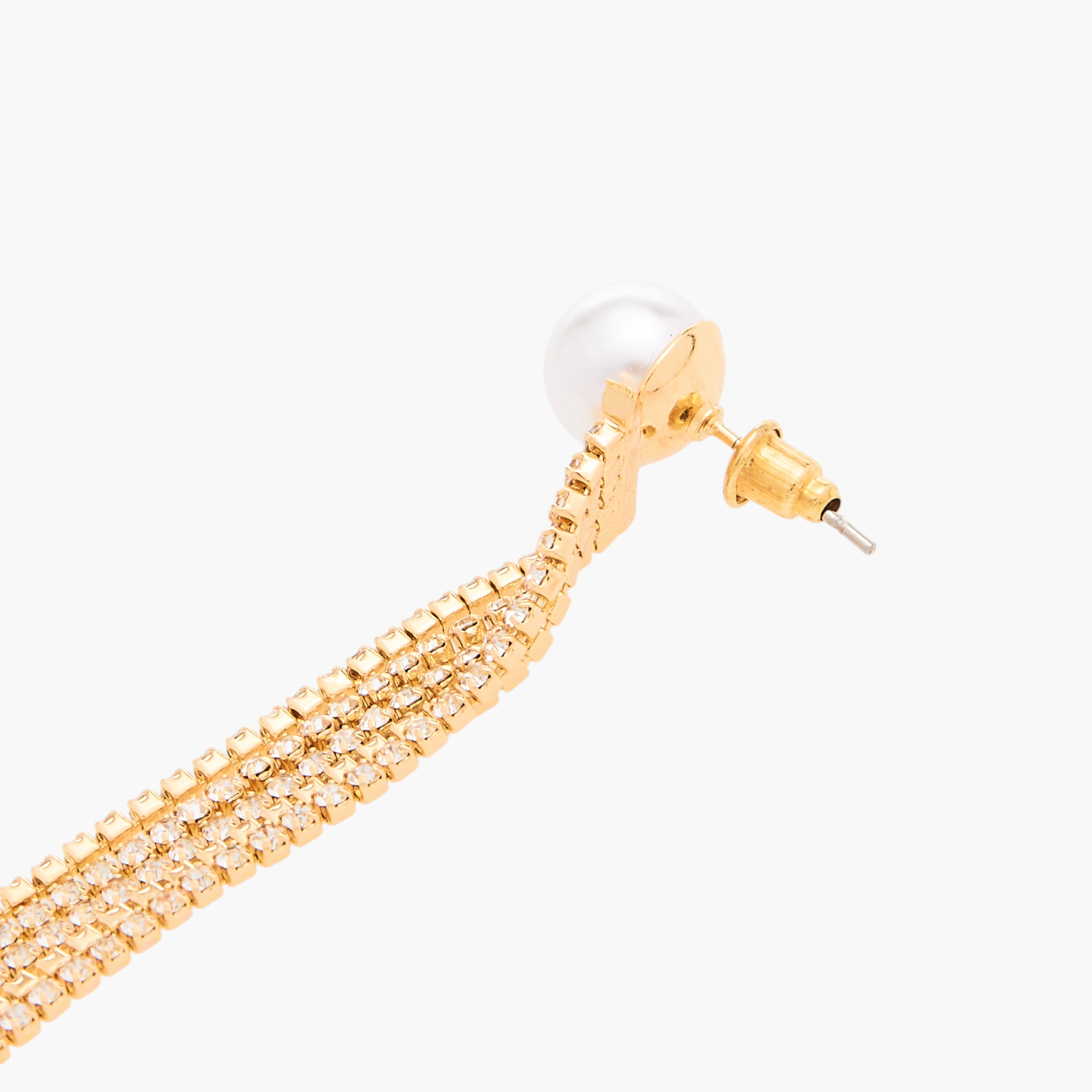 Embellished Dangler Earrings with Pushback Closure-women-watchesandjewellery-jewellery-earrings-image-4