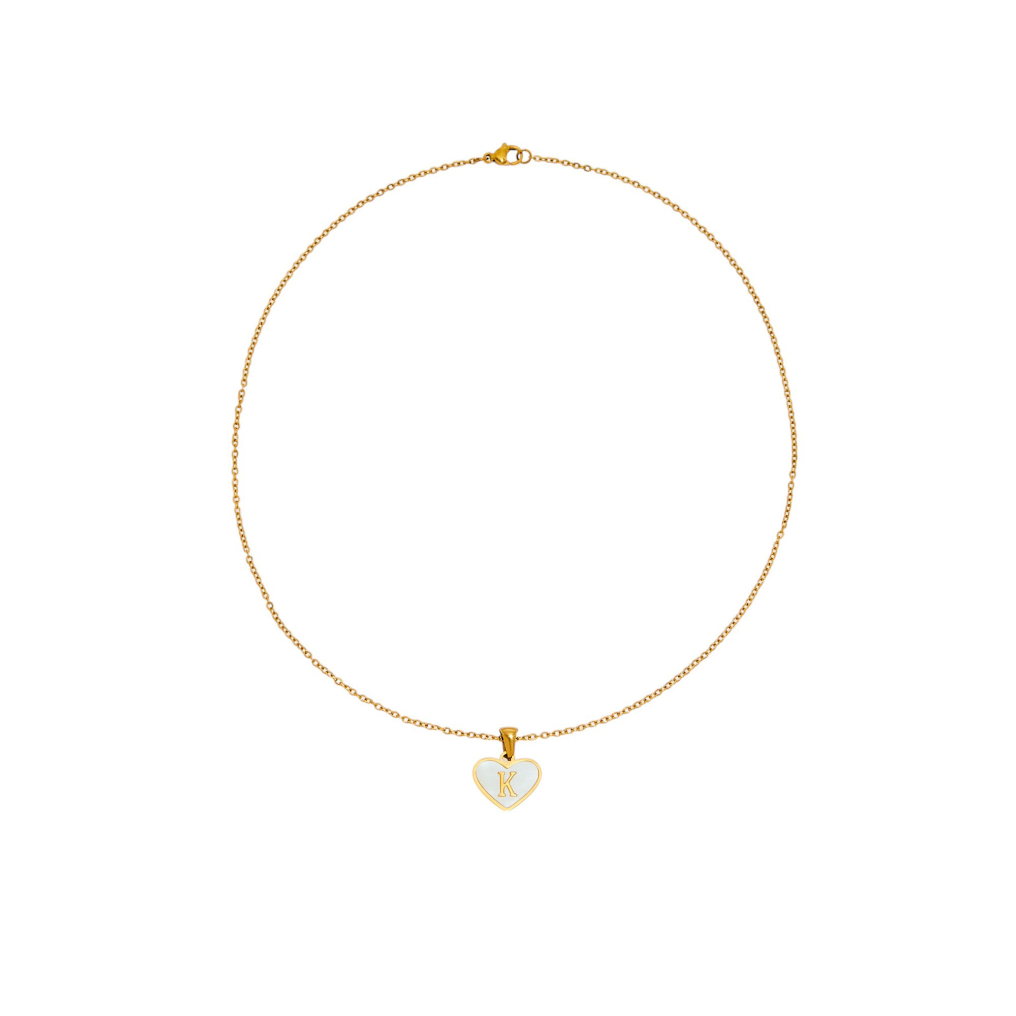 عقد بدلاية مزينة بحرف K  وقفل إغلاق-women-watchesandjewellery-jewellery-necklacesandpendants-image-1