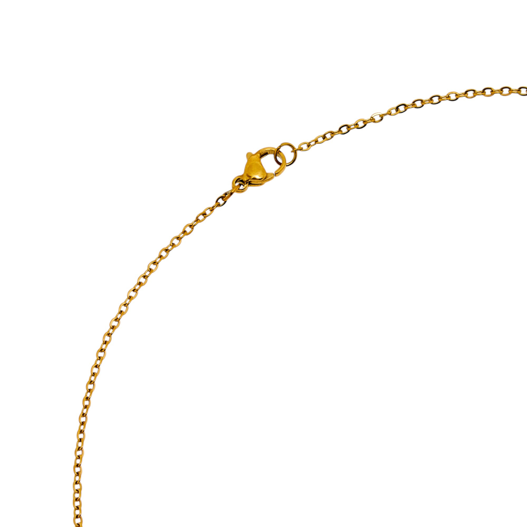 عقد بدلاية مزينة بحرف K  وقفل إغلاق-women-watchesandjewellery-jewellery-necklacesandpendants-image-4