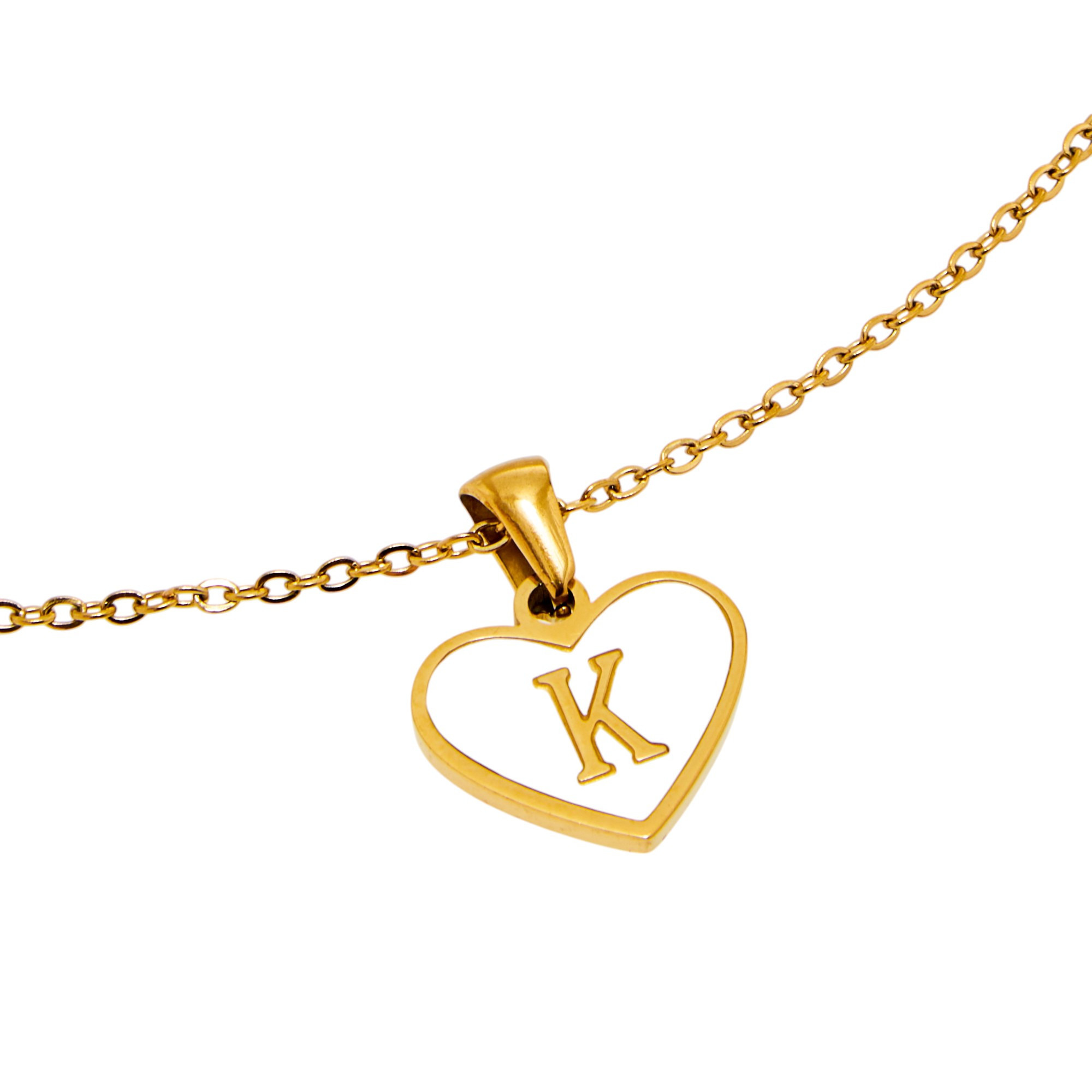 عقد بدلاية مزينة بحرف K  وقفل إغلاق-women-watchesandjewellery-jewellery-necklacesandpendants-image-5