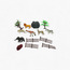 UCOK 13-Piece Wildlife Toys Set with Storage Egg-toys-playfigures-animals-image-1