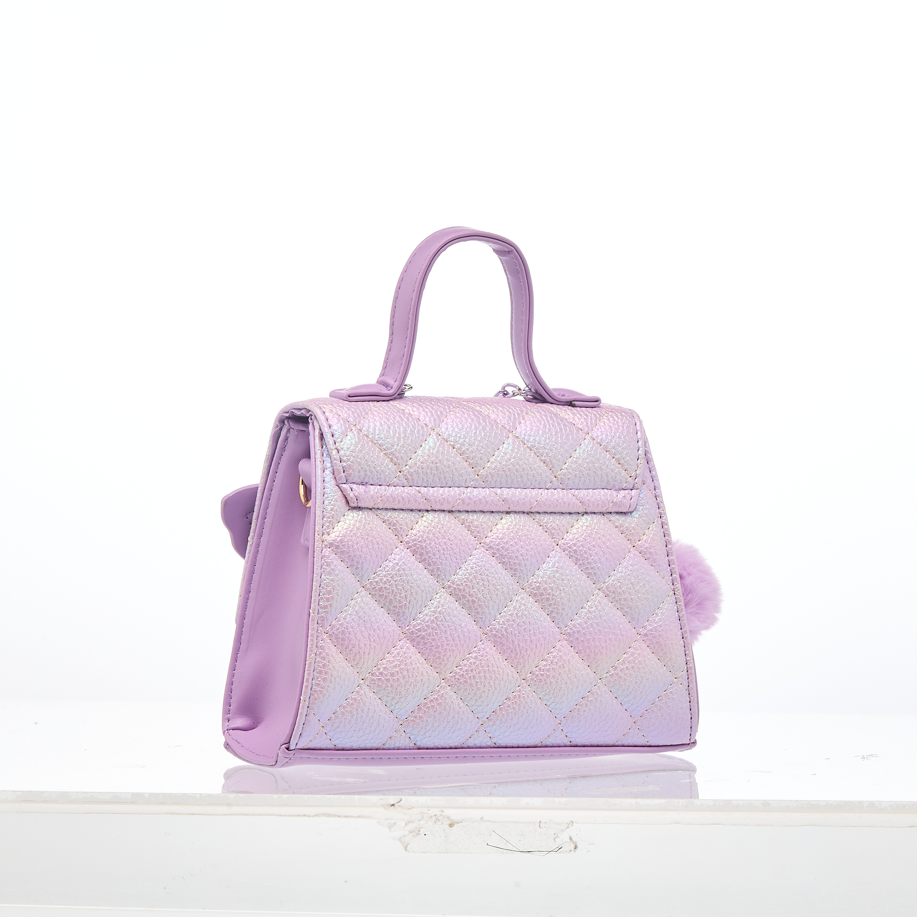 Charmz Quilted Crossbody Bag with Lipgloss and Hair Clamps-toys-roleplay-makeupandcosmeticsets-image-3