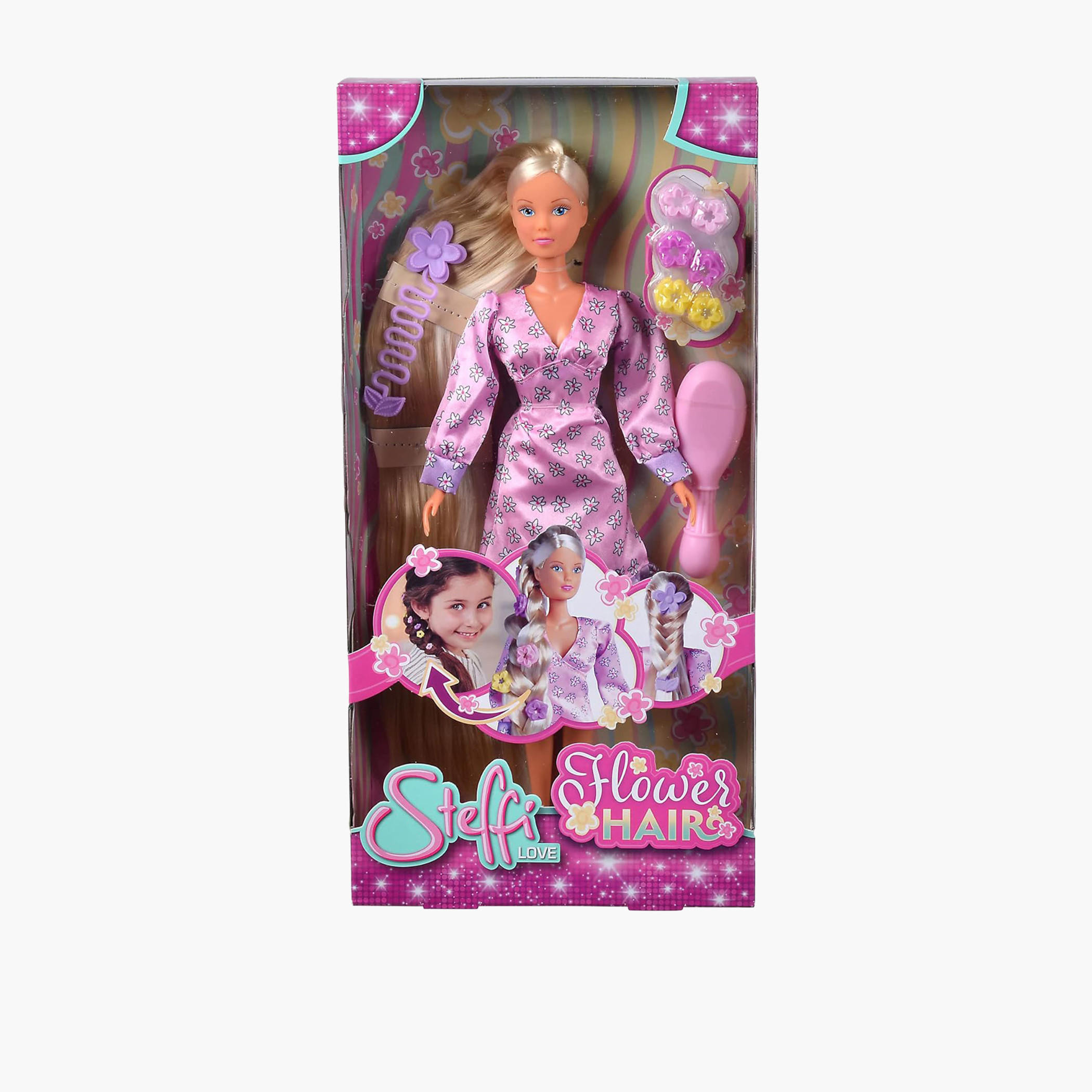 مجموعة ألعاب دمية فلاور هير ستيفي لاف فاشون من سيمبا - 29 سم-toys-dollsandplaysets-dollplaysets-image-5
