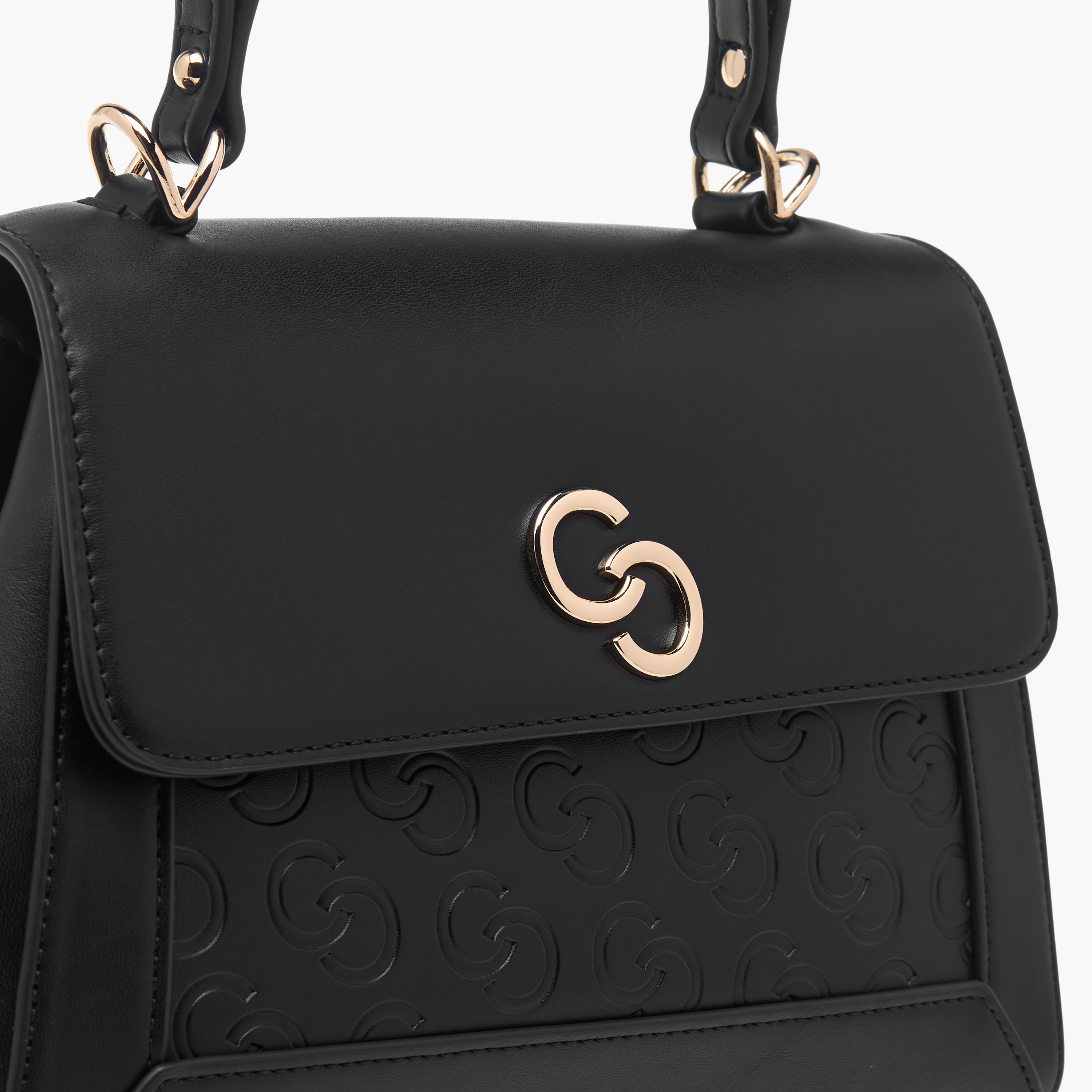 شنطة ساتشيل بمقبض علوي وحزام قابل للفصل ونقوش مونوجرام من سيليست-women-bagsandwallets-handbags-image-4