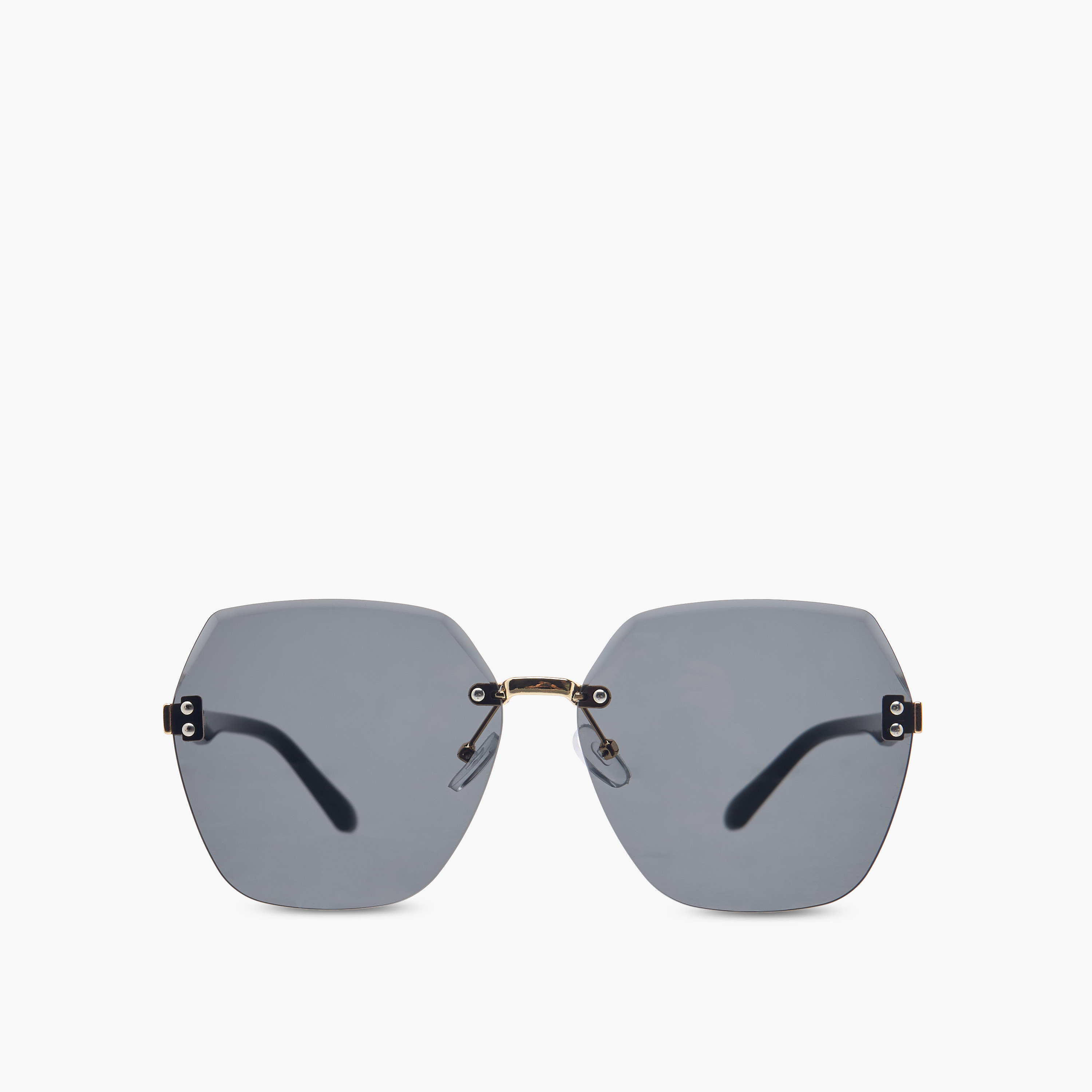 Solid Tinted Sunglasses with Nose Pad-women-sunglasses-image-2
