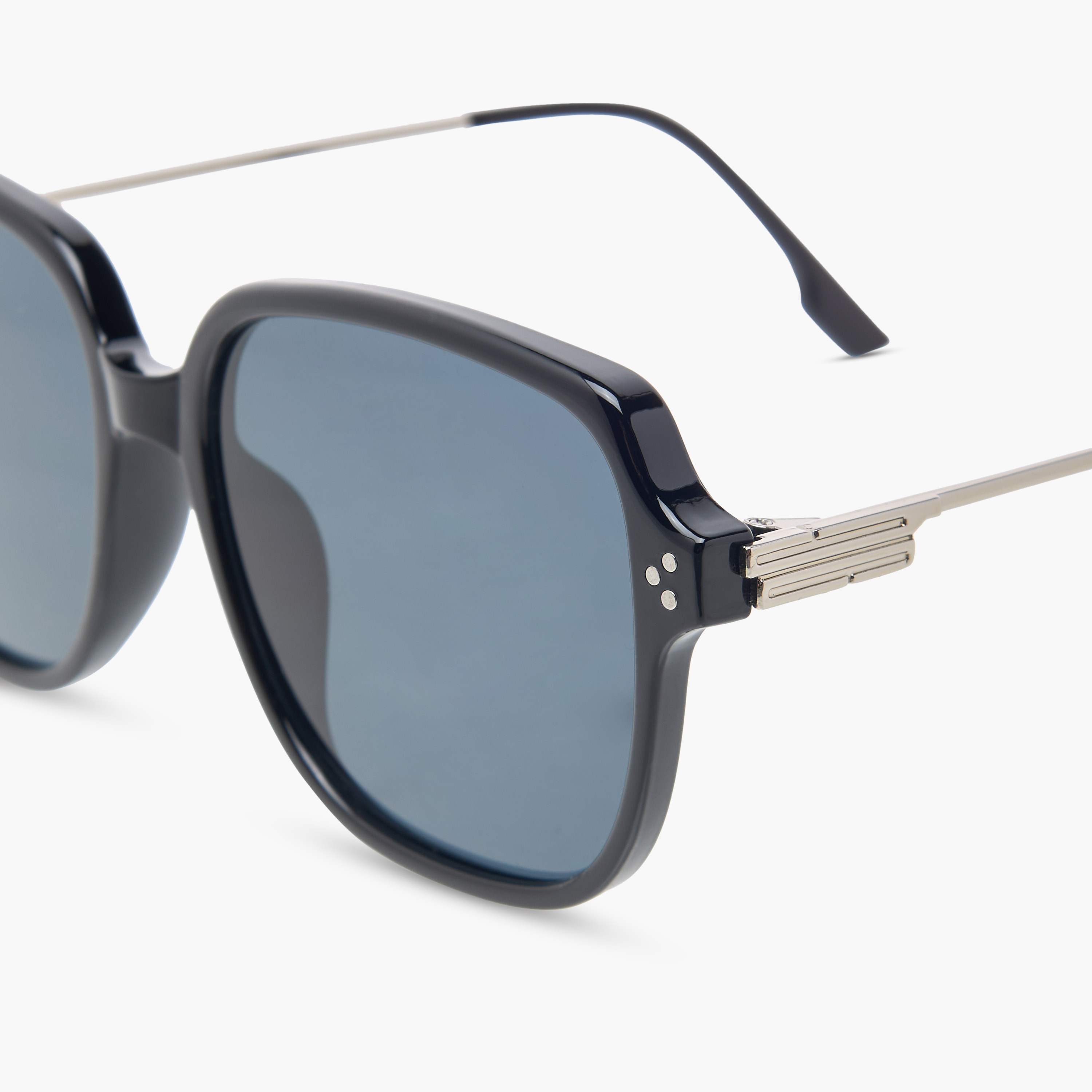 نظارة شمسية بإطار كامل سادة وعدسات ملونة-women-sunglasses-image-5