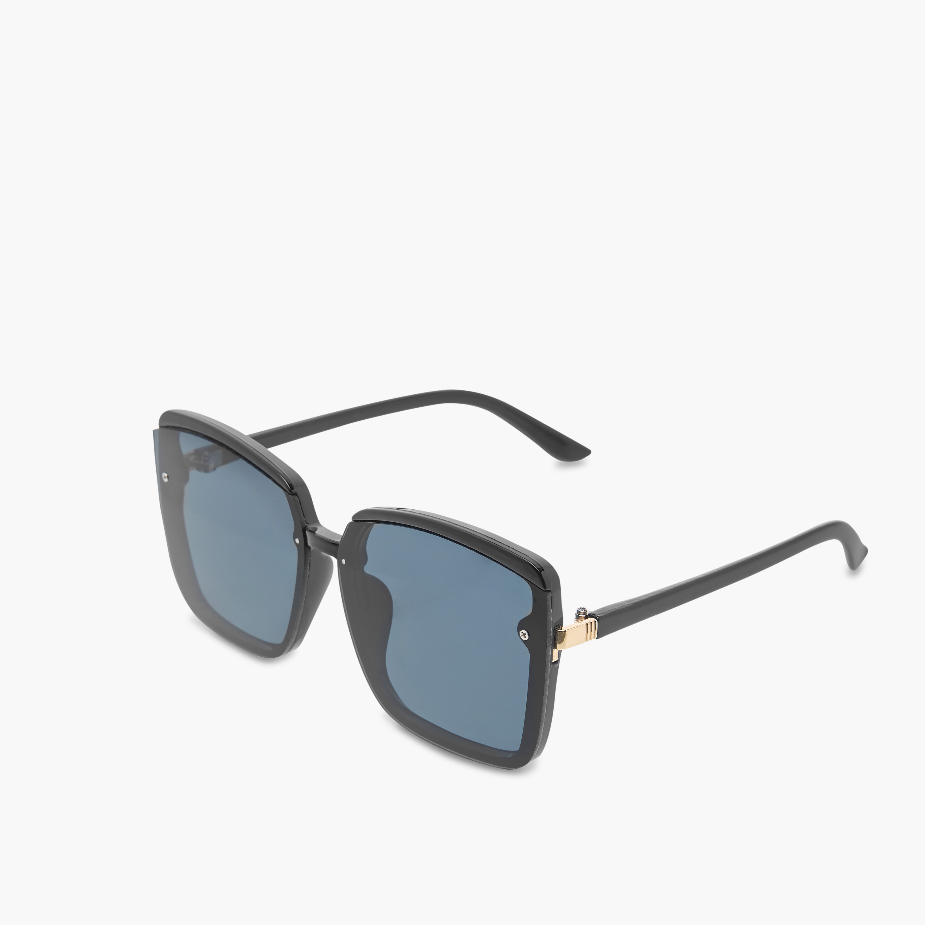 نظارات شمسية بعدسات ملونة وإطار كامل-women-sunglasses-image-1