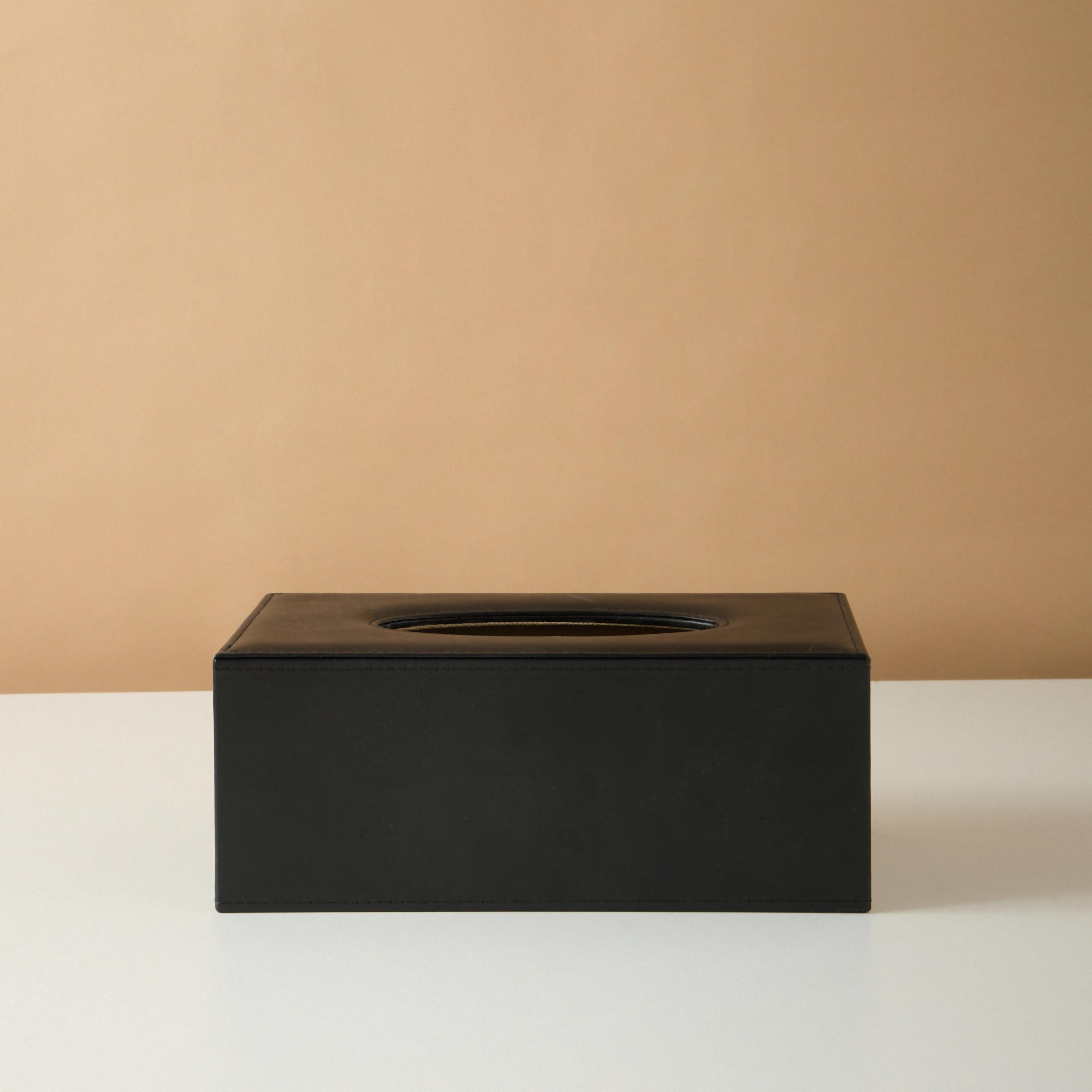 Faux Leather Tissue Box-household-decor-boxesandtrays-image-2