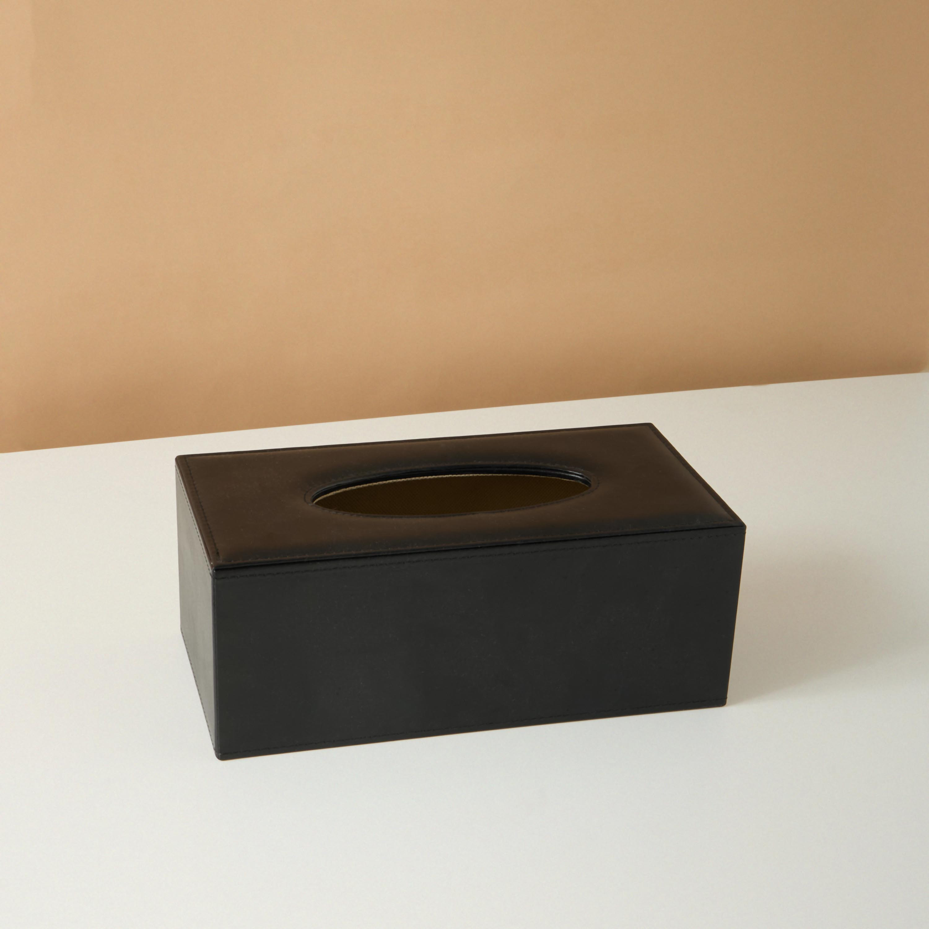 Faux Leather Tissue Box-household-decor-boxesandtrays-image-3