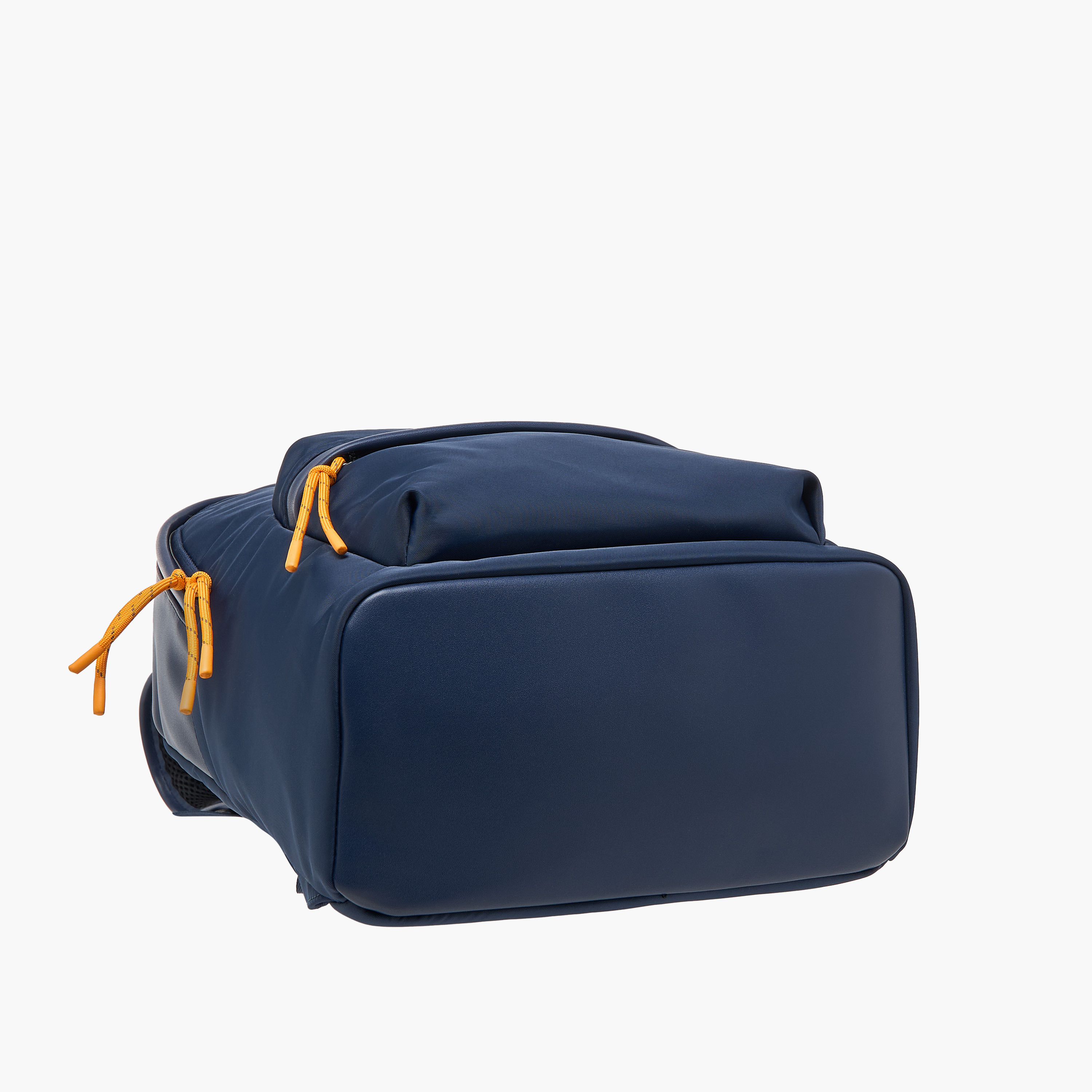 Lee Cooper Logo Print Backpack with Adjustable Shoulder Straps and Zip Closure - 31x40x19 cm-women-bagsandwallets-backpacks-image-5