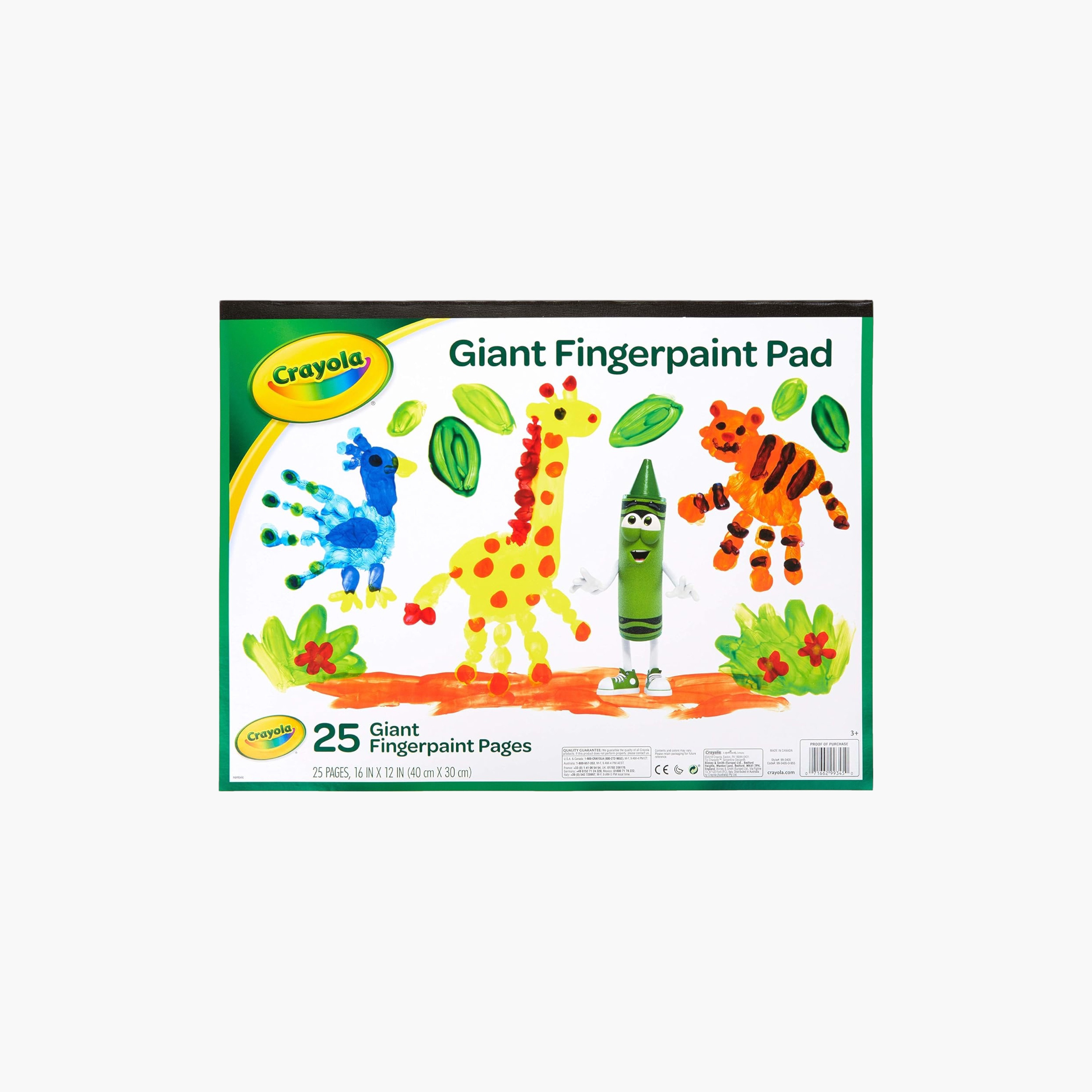 Crayola Giant Fingerpaint Pad-school-artsandcrafts-image-1