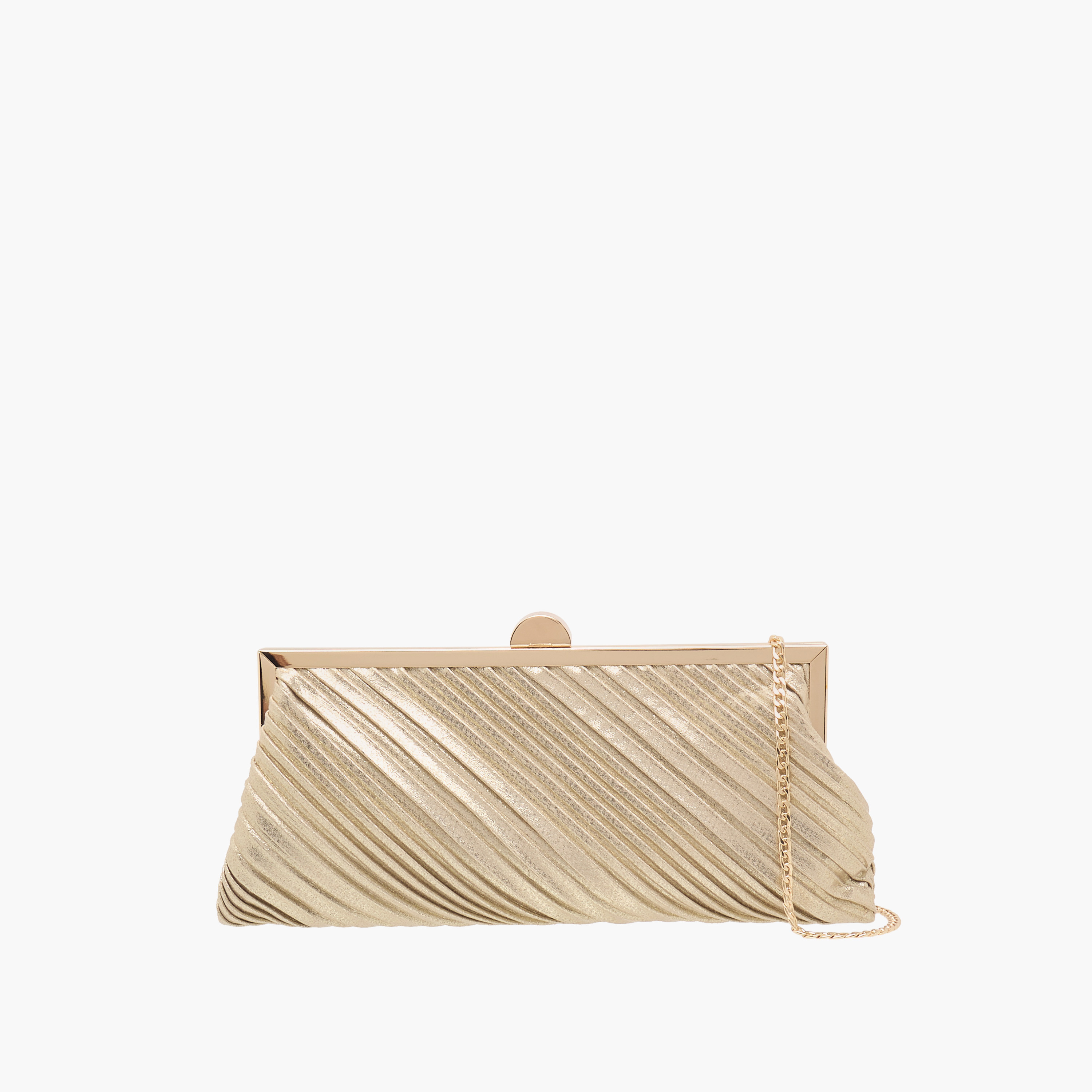 Celeste Textured Clutch with Chain Strap-women-bagsandwallets-handbags-image-1