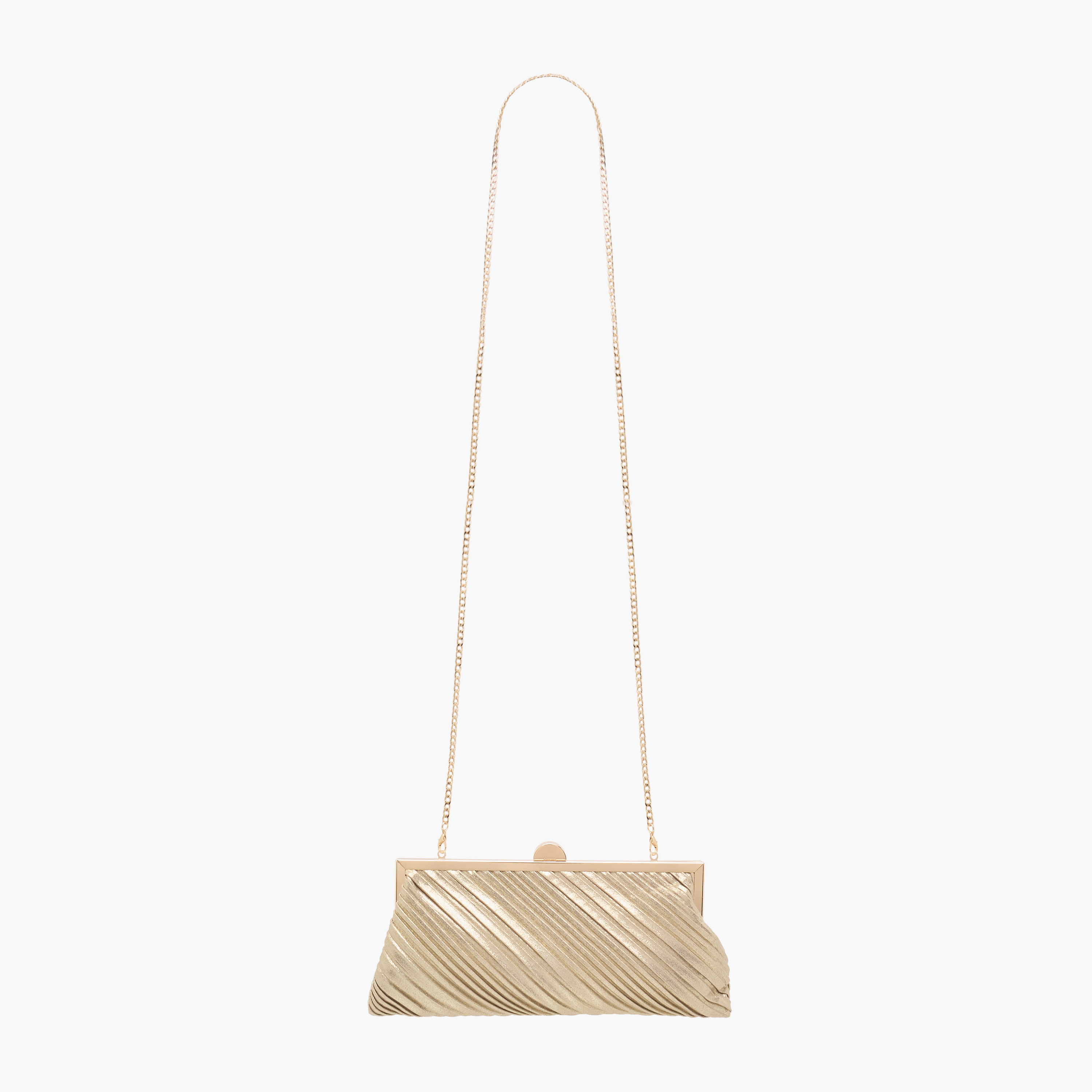Celeste Textured Clutch with Chain Strap-women-bagsandwallets-handbags-image-2