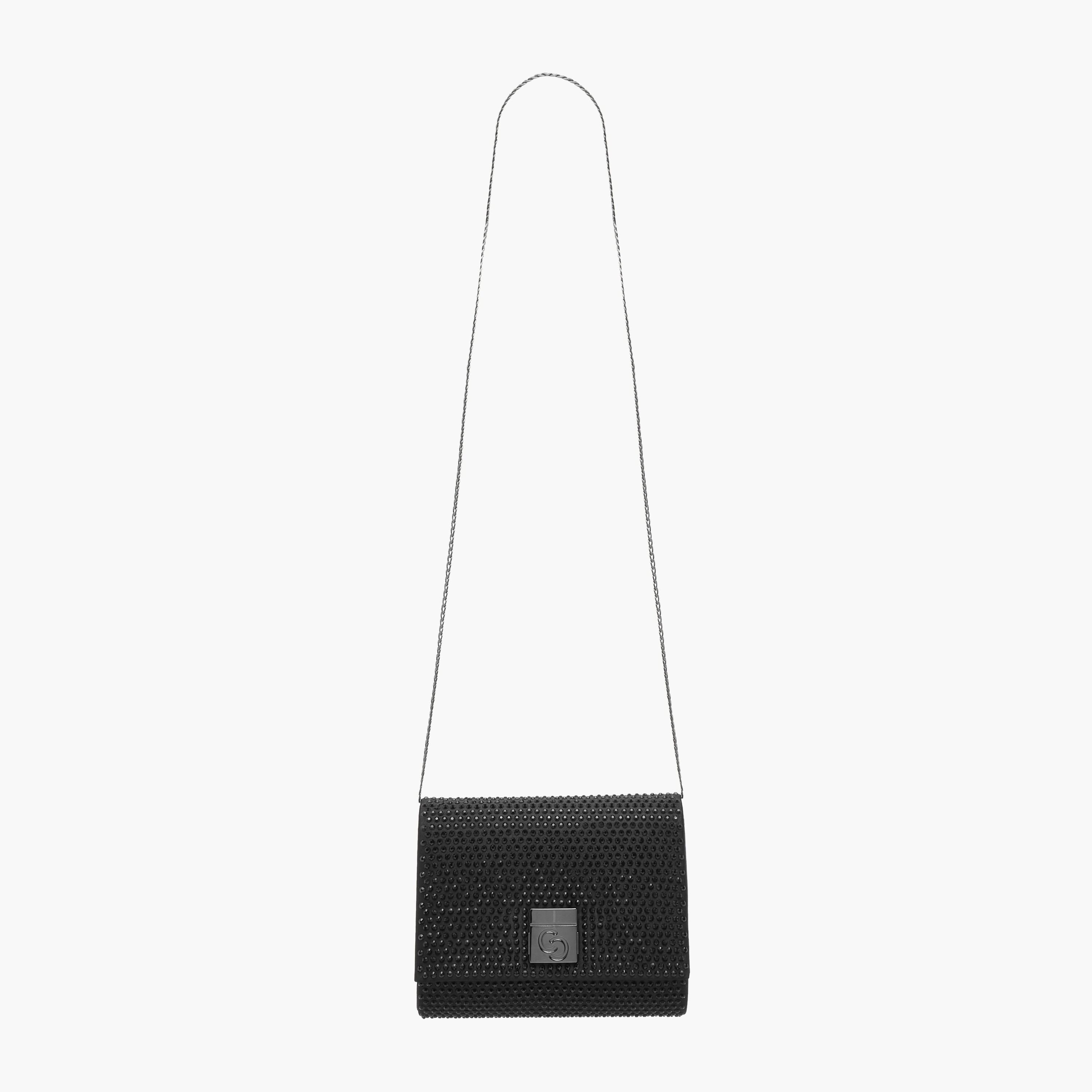Celeste Embellished Crossbody Bag with Button Closure and Chain Strap-women-bagsandwallets-handbags-image-8