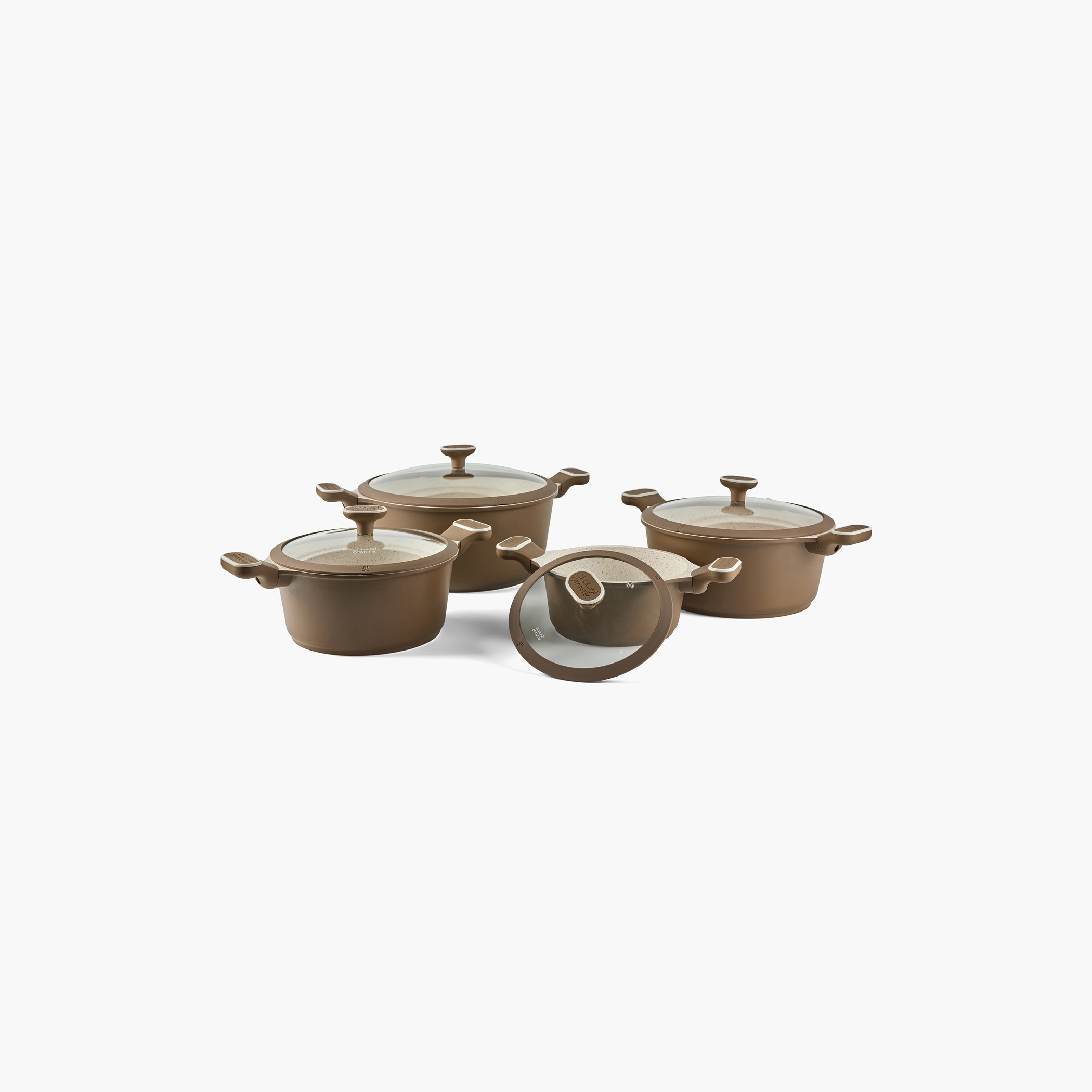 Otantik 8-Piece Porcelain Nonstick Cookware Set-household-kitchen-cookware-cookwareandsets-image-1