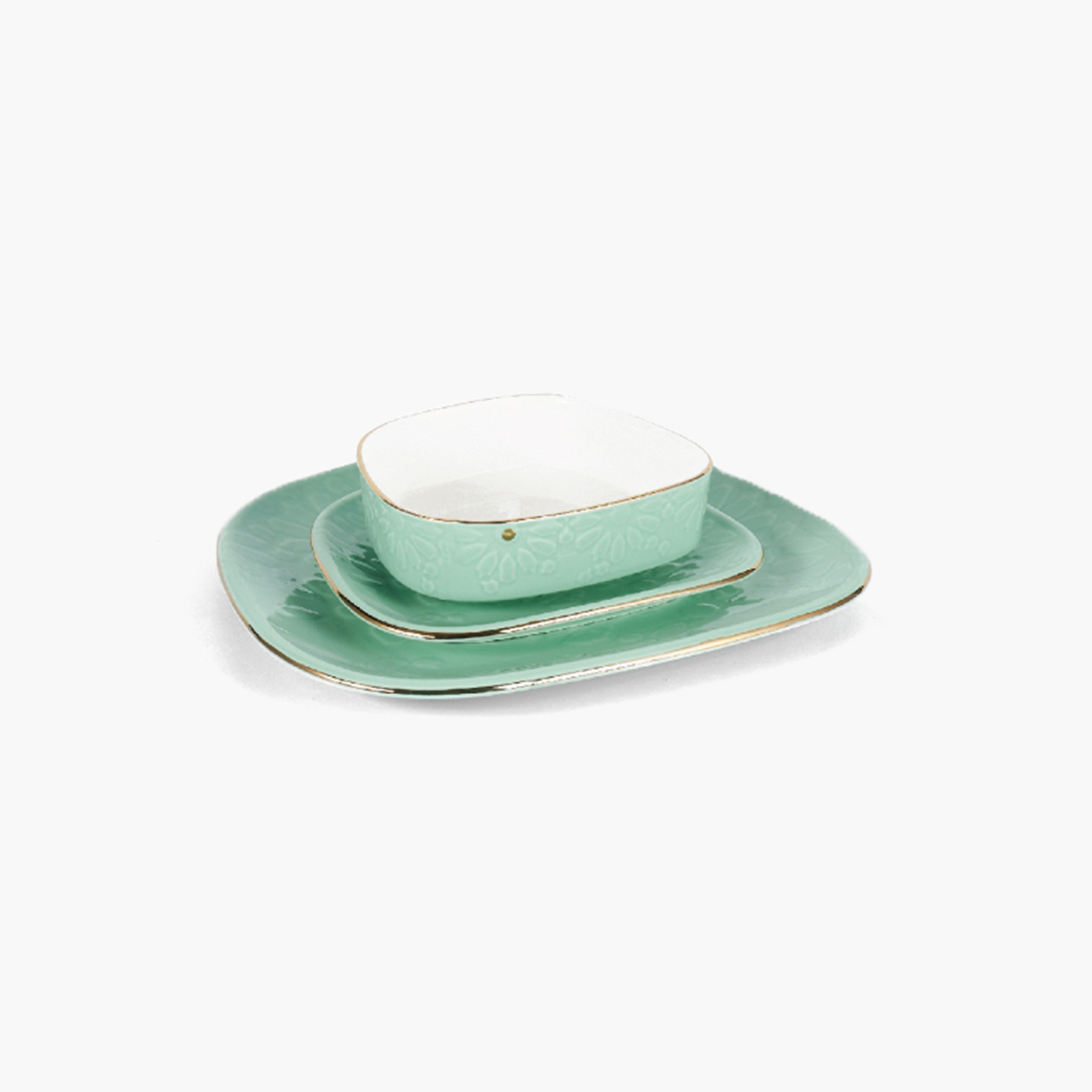 طقم عشاء بورسلان 18 قطعة من أوتانتيك-household-dining-dinnerware-dinnersets-image-2