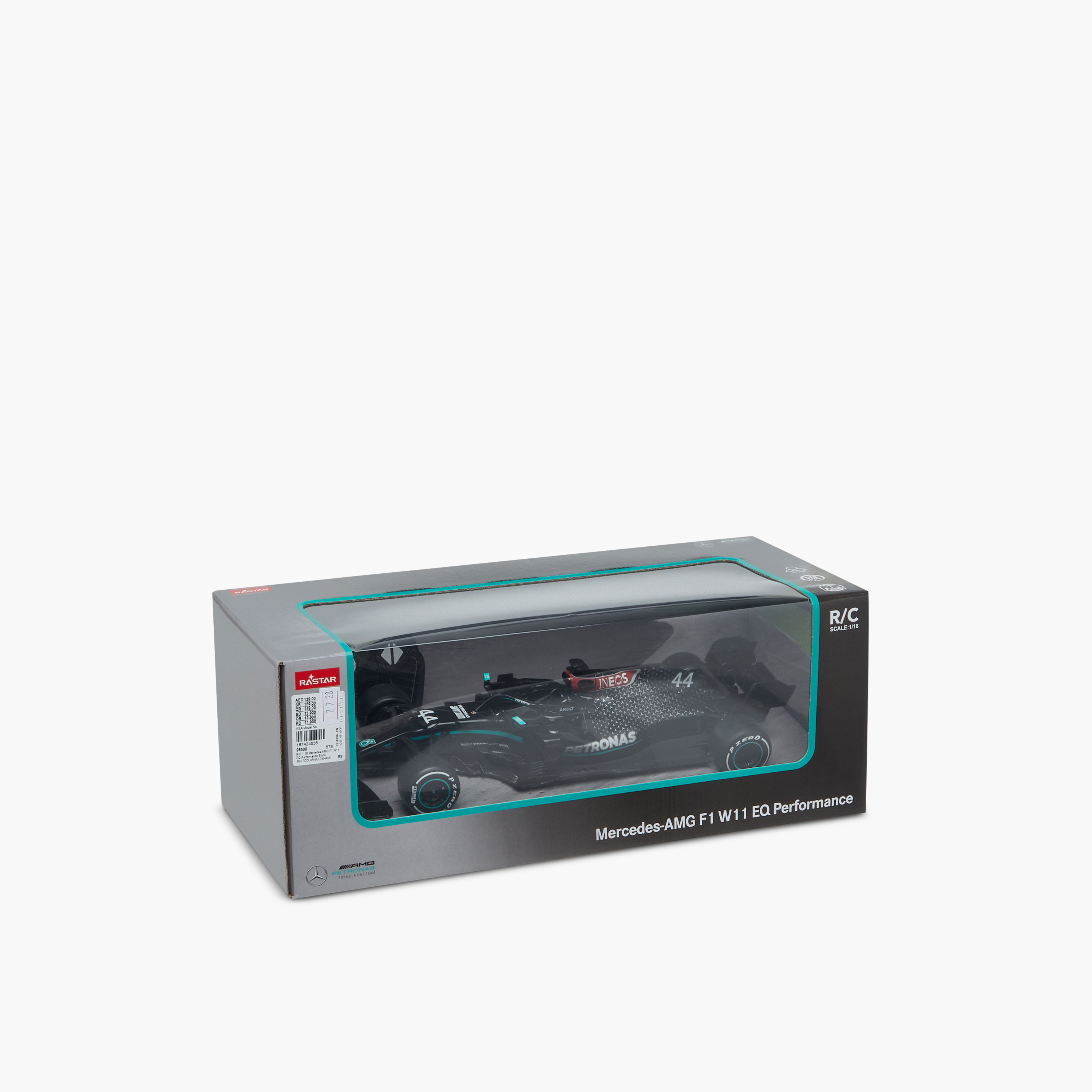Rastar 1:18 Mercedes AMG F1 W11 EQ Performance Remote Control Toy Car-toys-remotecontrolledvehicles-rccars-image-9