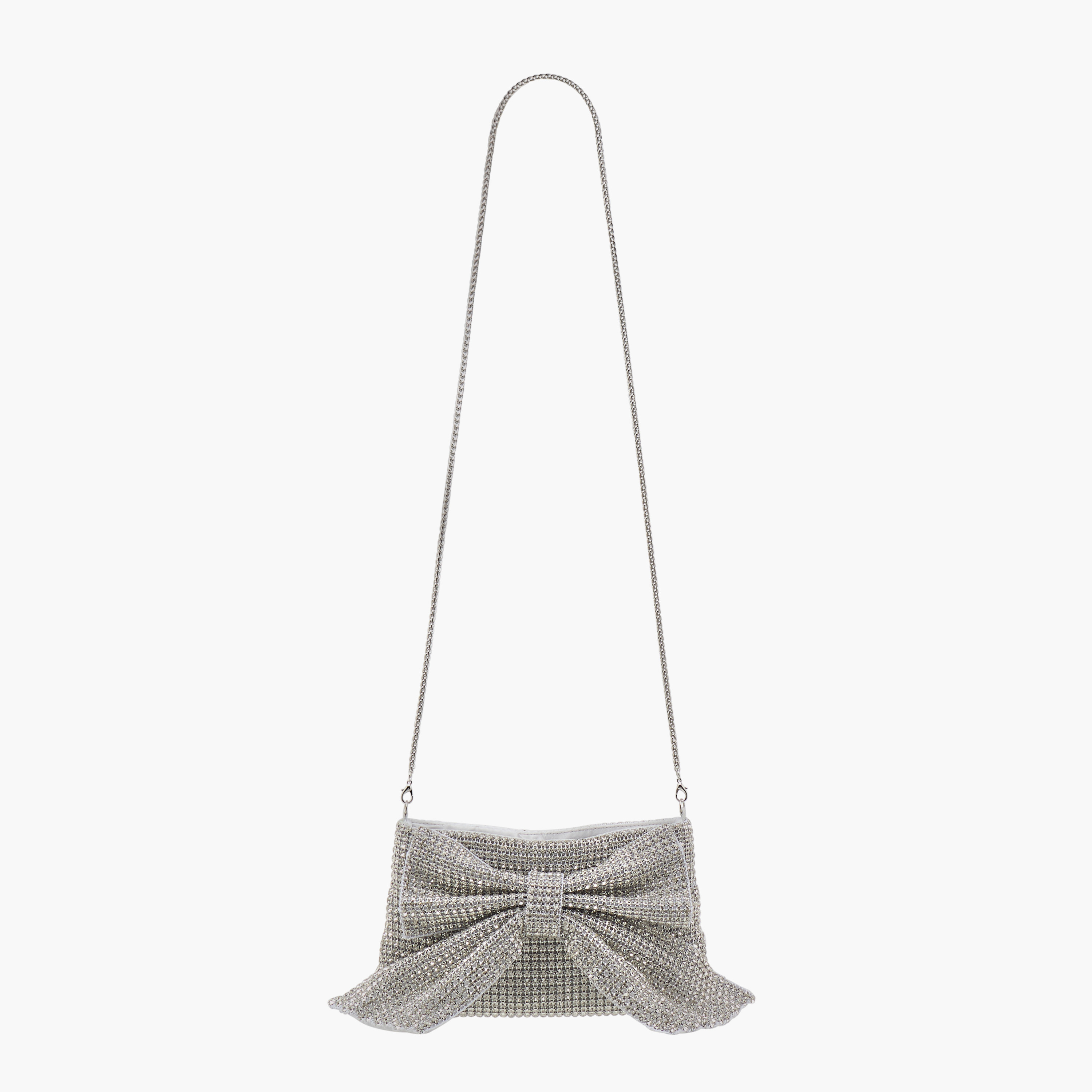 Celeste Bow Embellished Crossbody Bag with Chain Strap-women-bagsandwallets-handbags-image-2