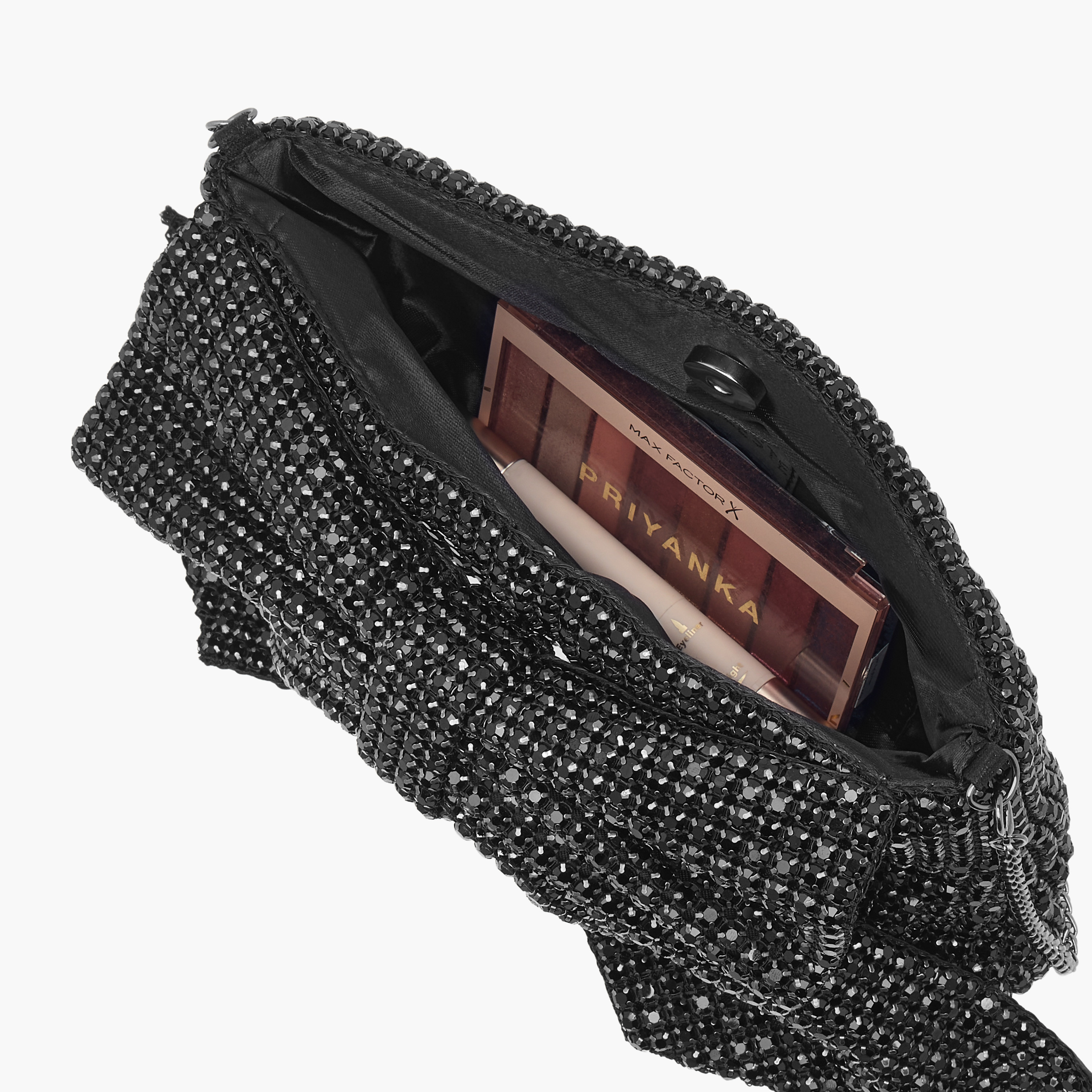 Celeste Bow Embellished Crossbody Bag with Chain Strap-women-bagsandwallets-handbags-image-6