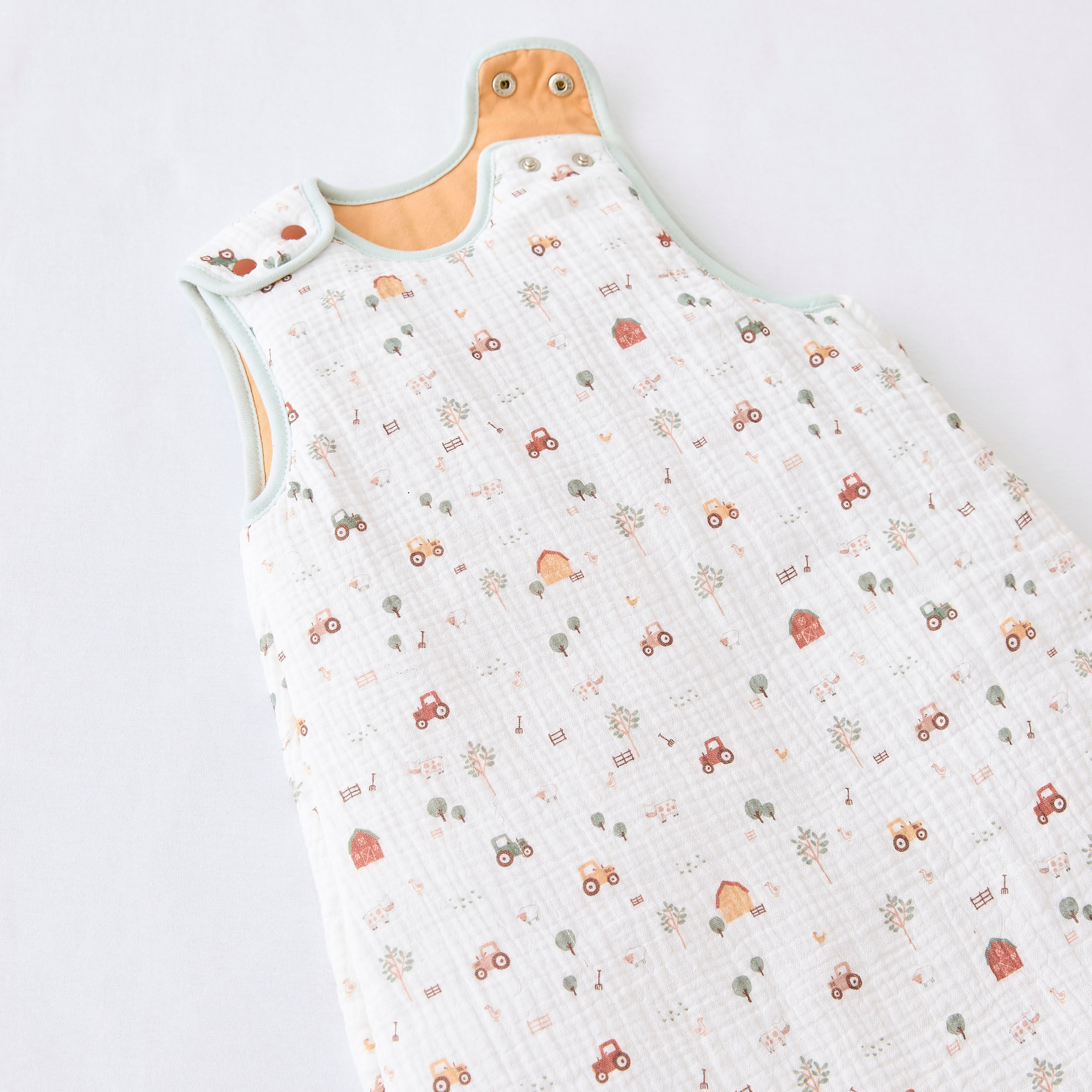 شنطة نوم بقماش موسلين 2 توج بطبعات من جونيورز - 6 - 18 أشهر-baby-nursery-blanketsandswaddles-swaddlesandsleepingbags-image-4