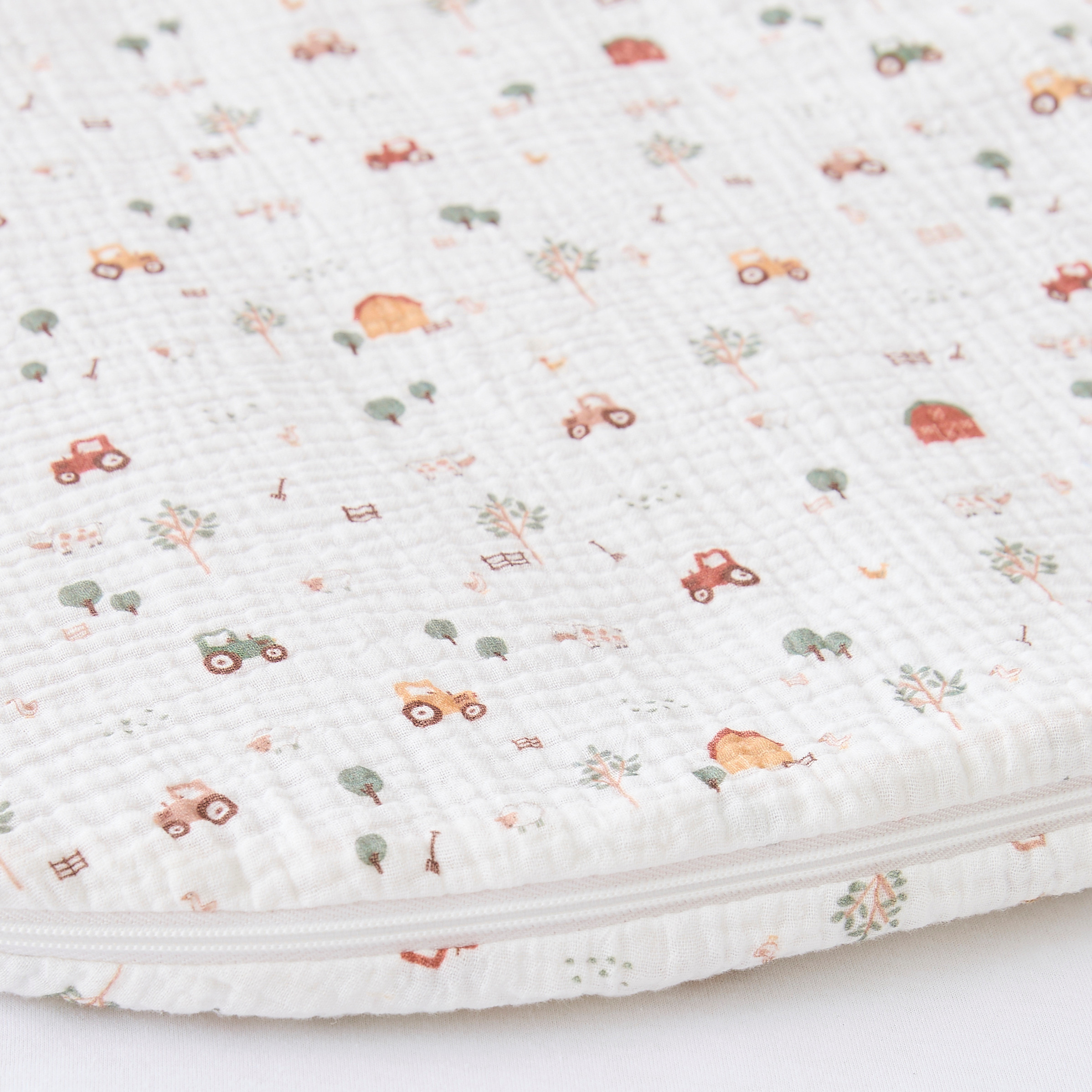 شنطة نوم بقماش موسلين 2 توج بطبعات من جونيورز - 6 - 18 أشهر-baby-nursery-blanketsandswaddles-swaddlesandsleepingbags-image-7