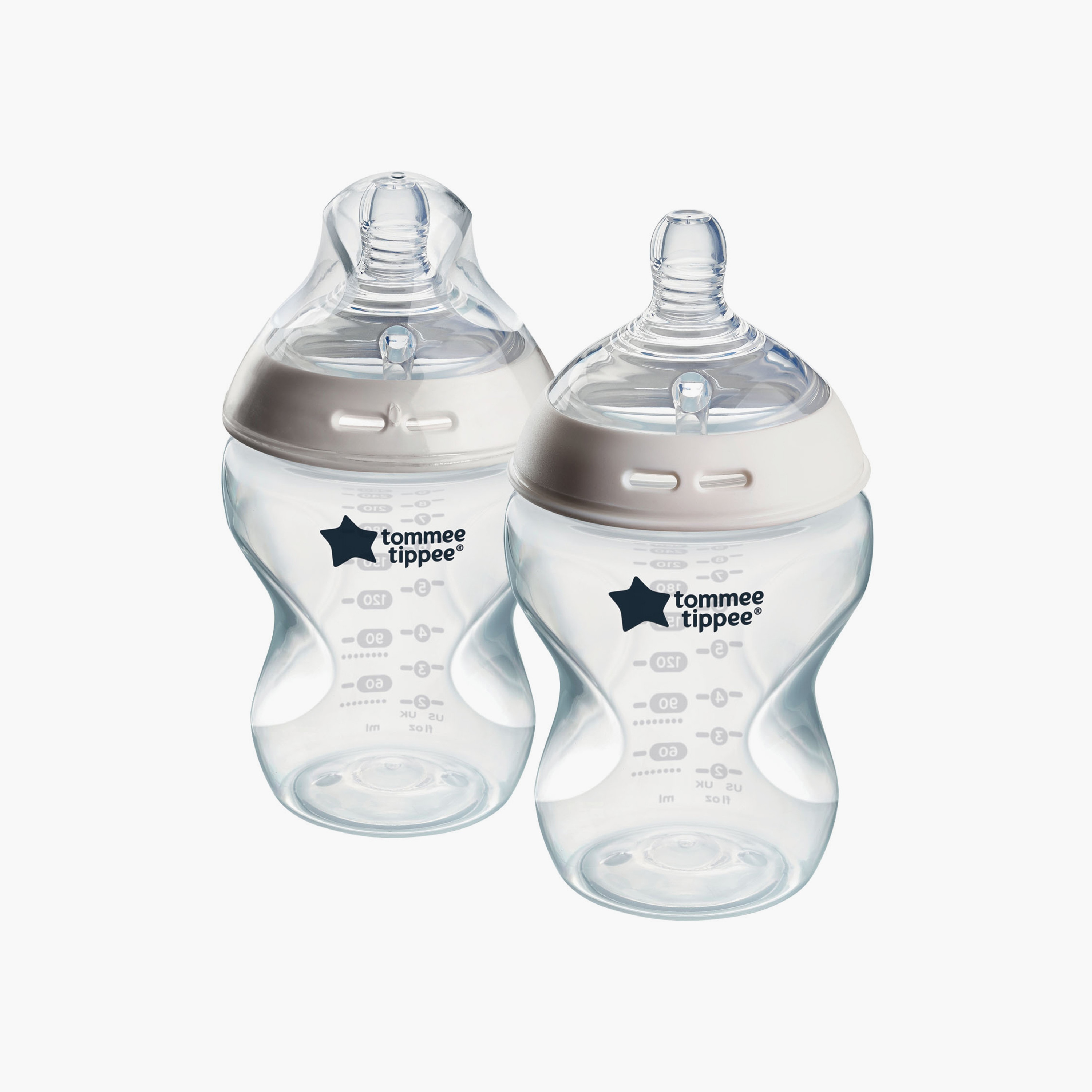 Tommee Tippee 2-Piece Natural Start Feeding Bottles - 260 ml-baby-feeding-feedingbottles-bottlesandteats-image-2