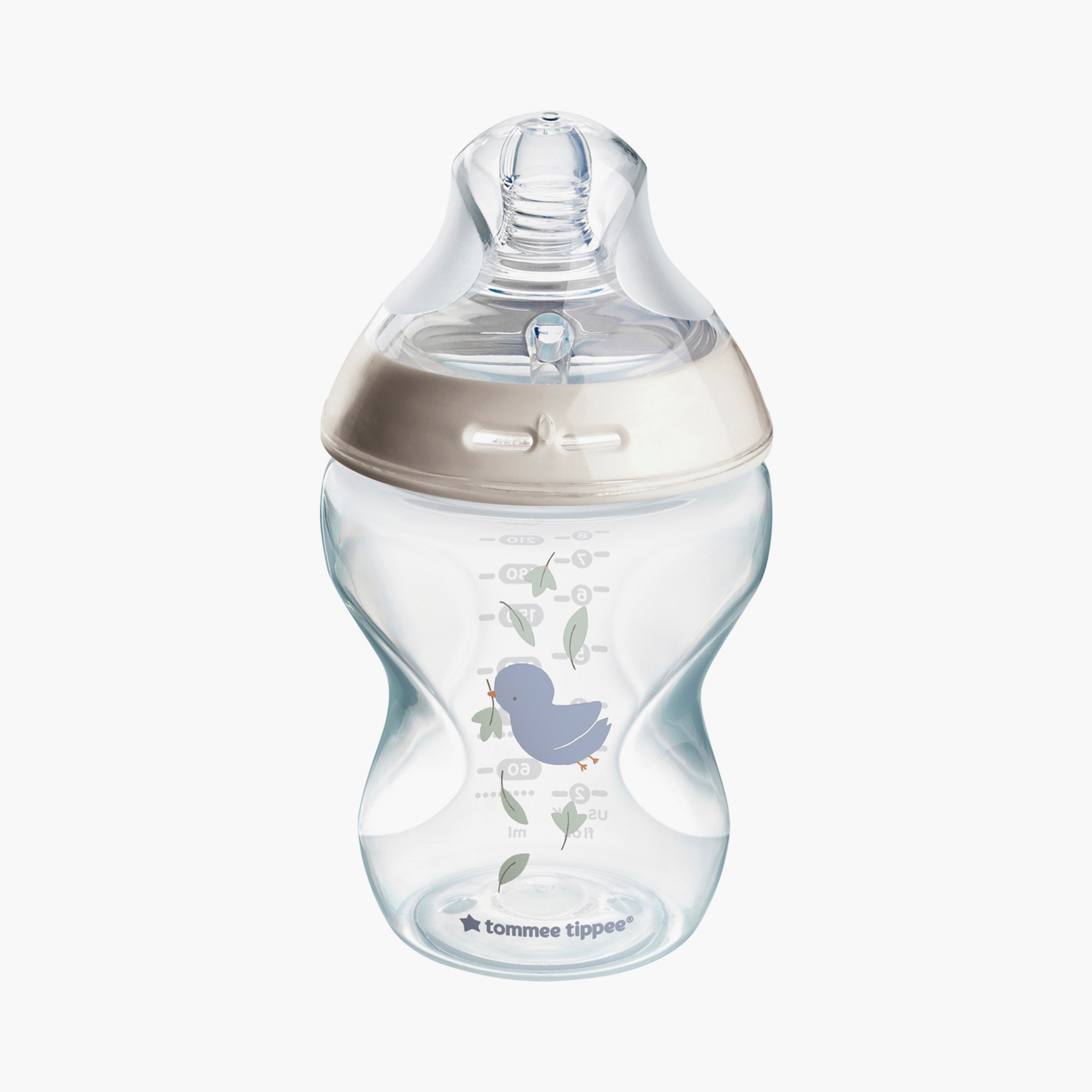 زجاجة الرضاعة كلوزر تو نيتشر من تومي تيبي - 260 مل-baby-feeding-feedingbottles-bottlesandteats-image-1