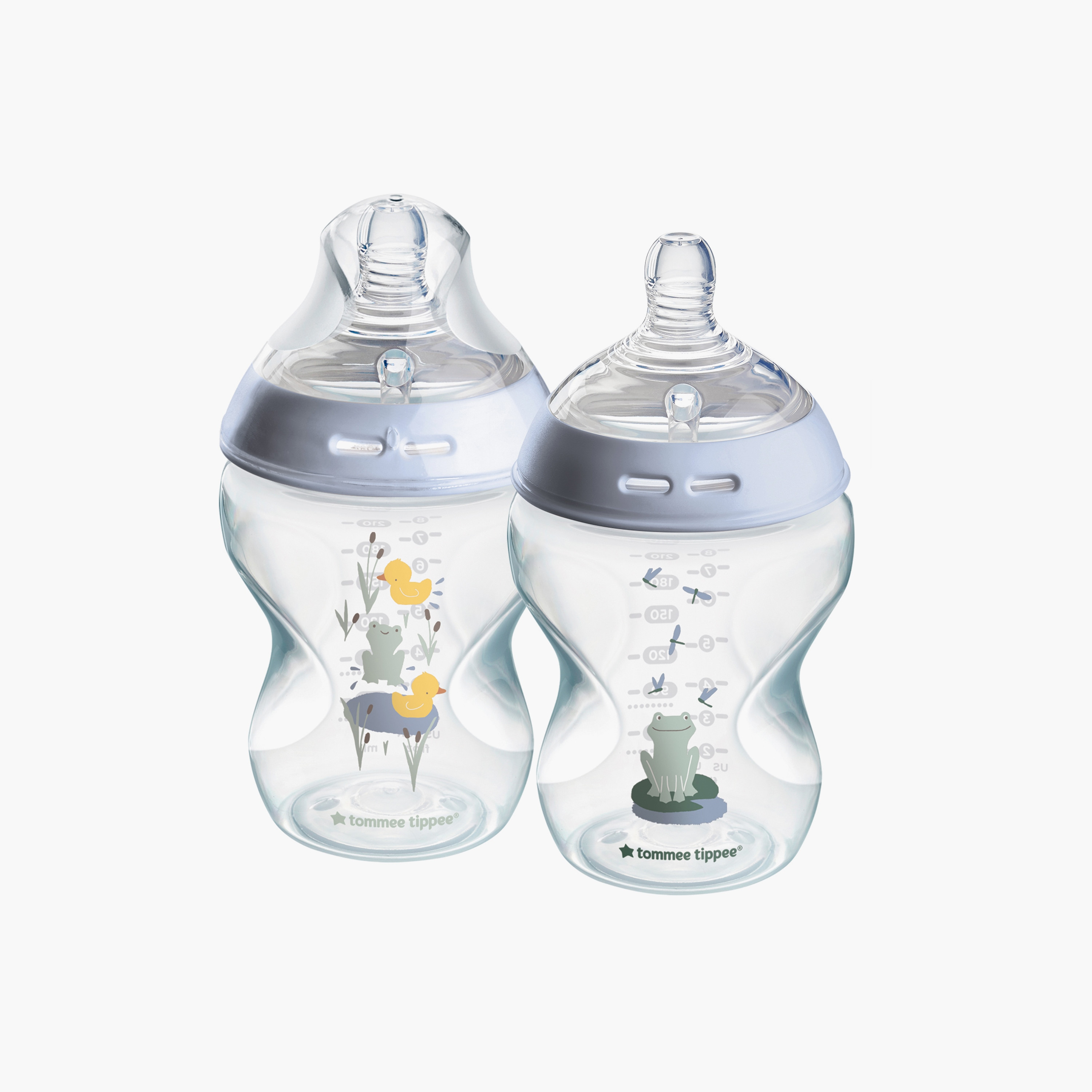 Tommee Tippee 2-Piece Natural Start Feeding Bottles - 260 ml-baby-feeding-feedingbottles-bottlesandteats-image-2
